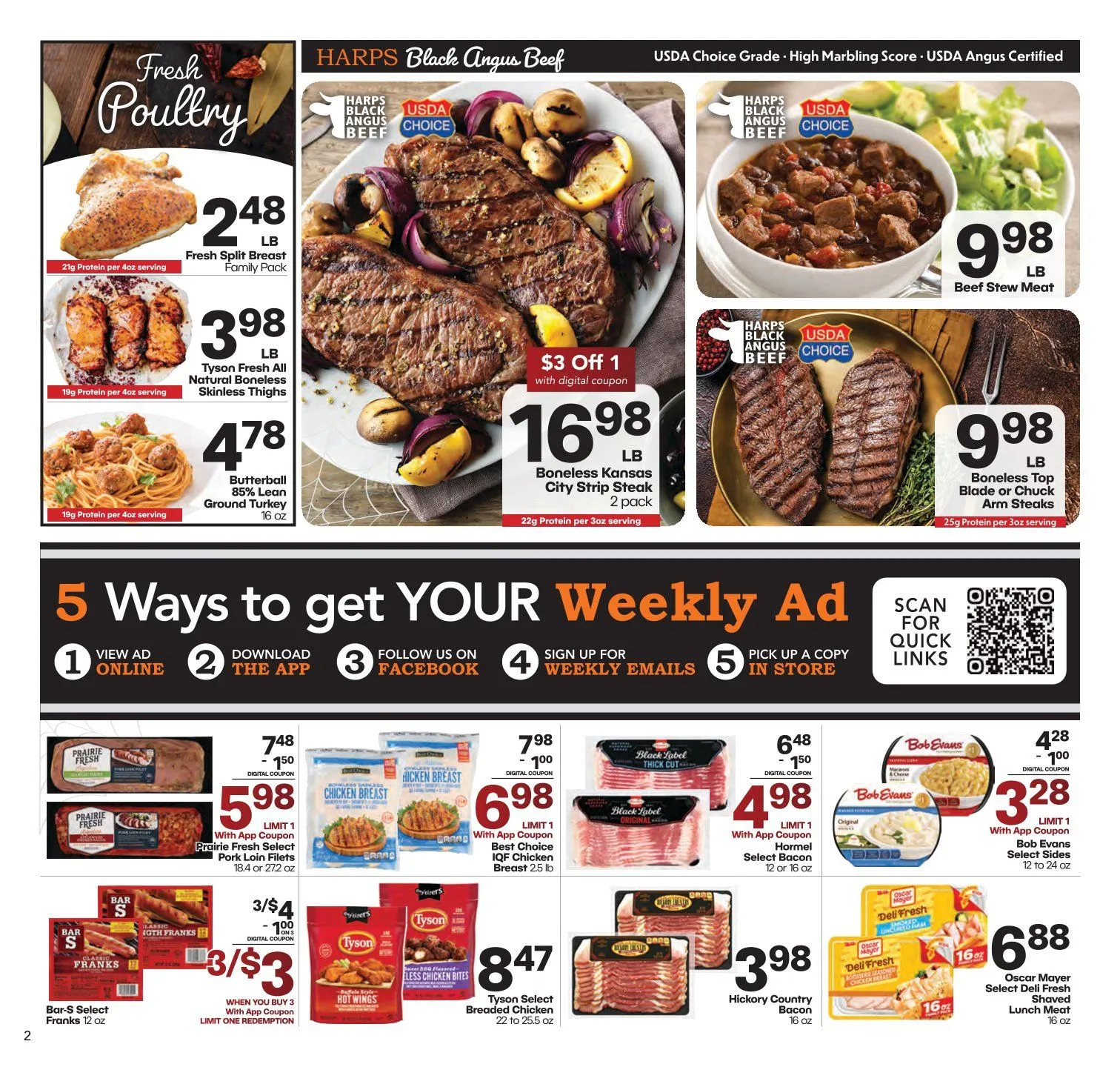 Weekly ad Harps Foods Sales from October 22 to October 28 2025 - Page 2