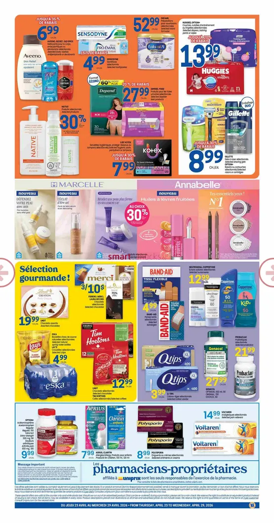 Uniprix Sales from April 23 to April 29 2026 - flyer page 2