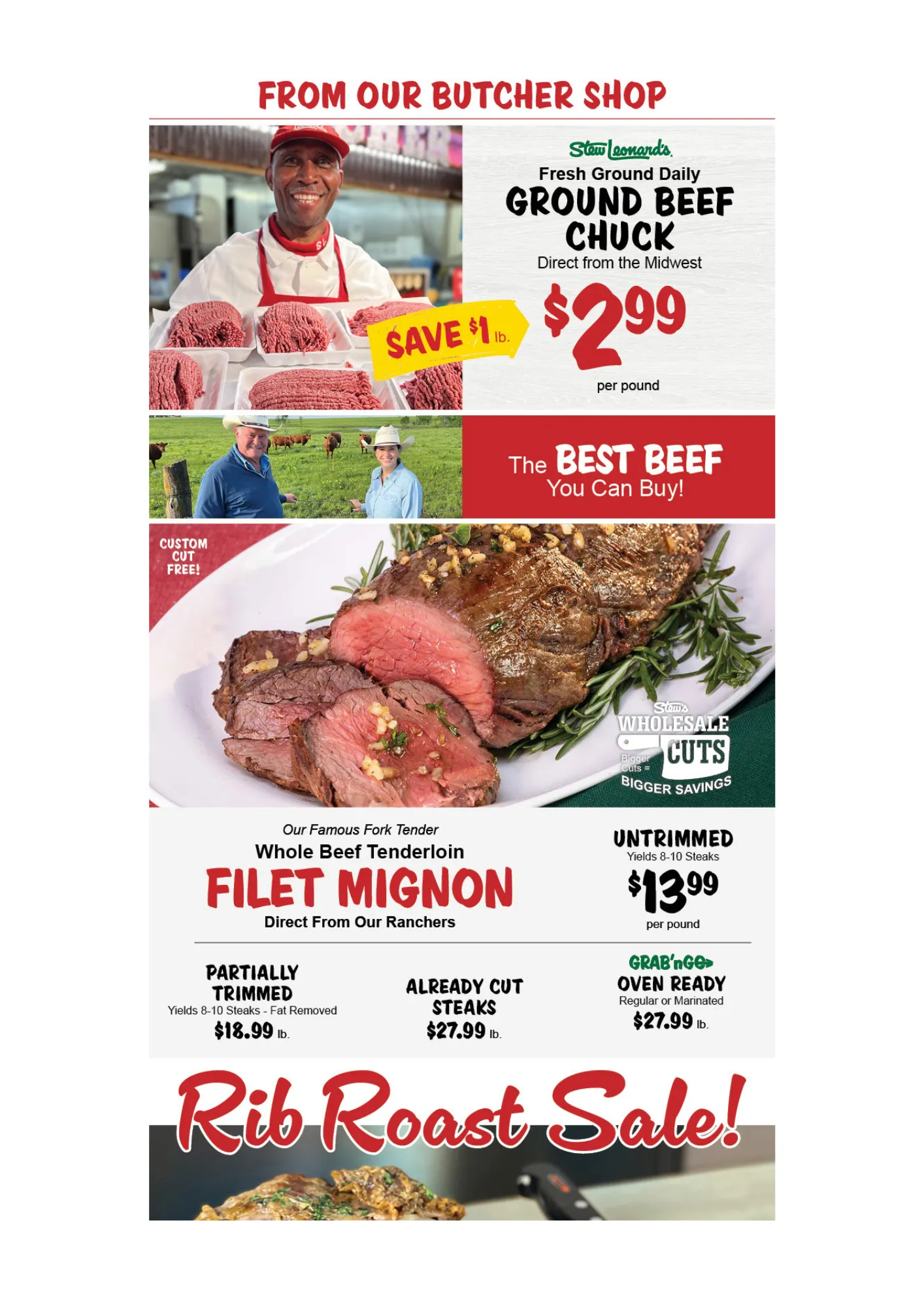 Weekly ad Christmas deals at Stew Leonard's from December 11 to December 25 2024 - Page