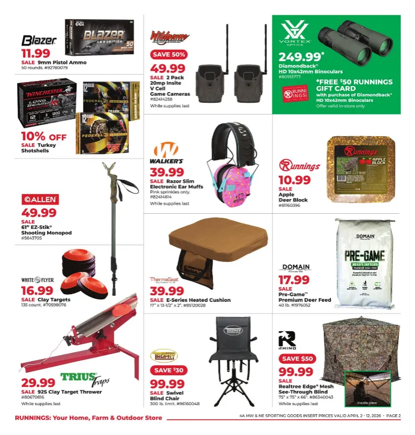 Weekly ad Runnings Sales from April 2 to April 12 2026 - Page 2