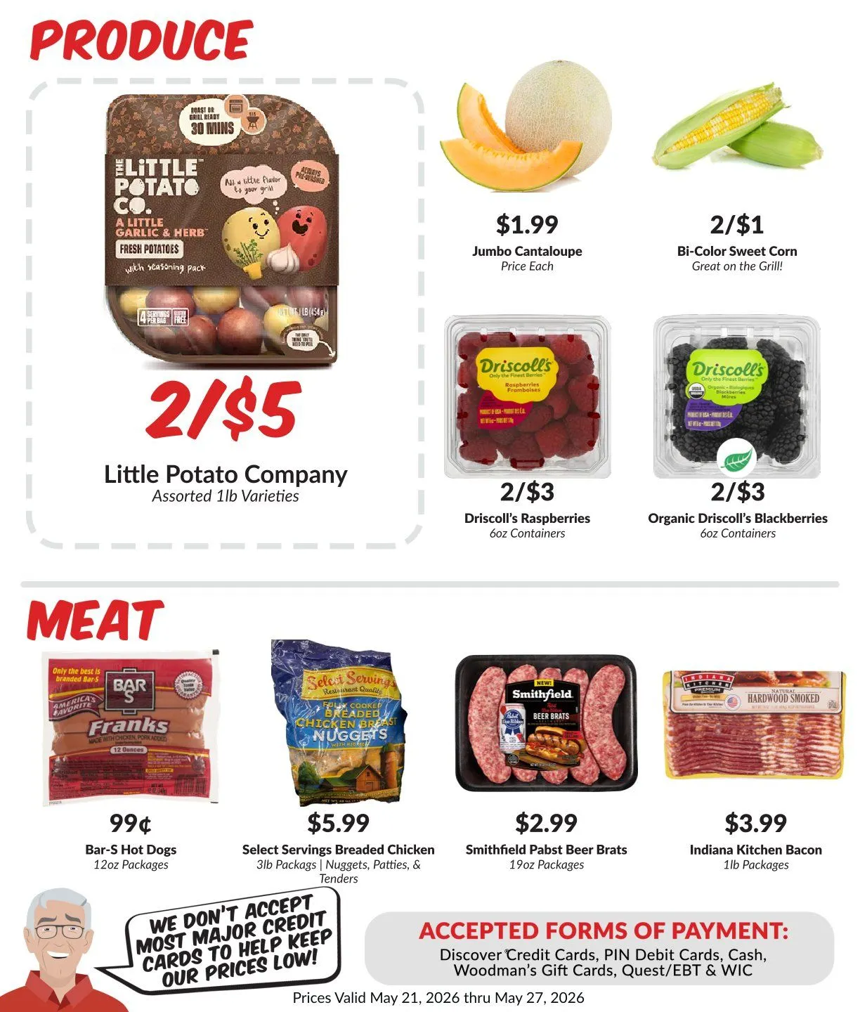 Weekly promotion Woodman's Market weekly ads spanning from May 20 to May 27 2026 - Page 2 for Catalogue 365