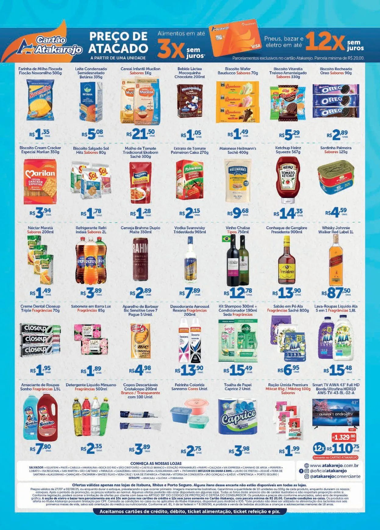 Encarte de Atakadão Atakarejo Encarte 27 de julho até 2 de agosto 2025 - Pagina 2