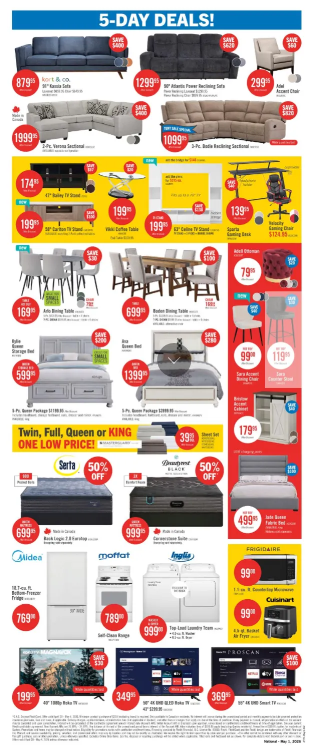 The Brick Sales from April 30 to May 14 2026 - flyer page 2