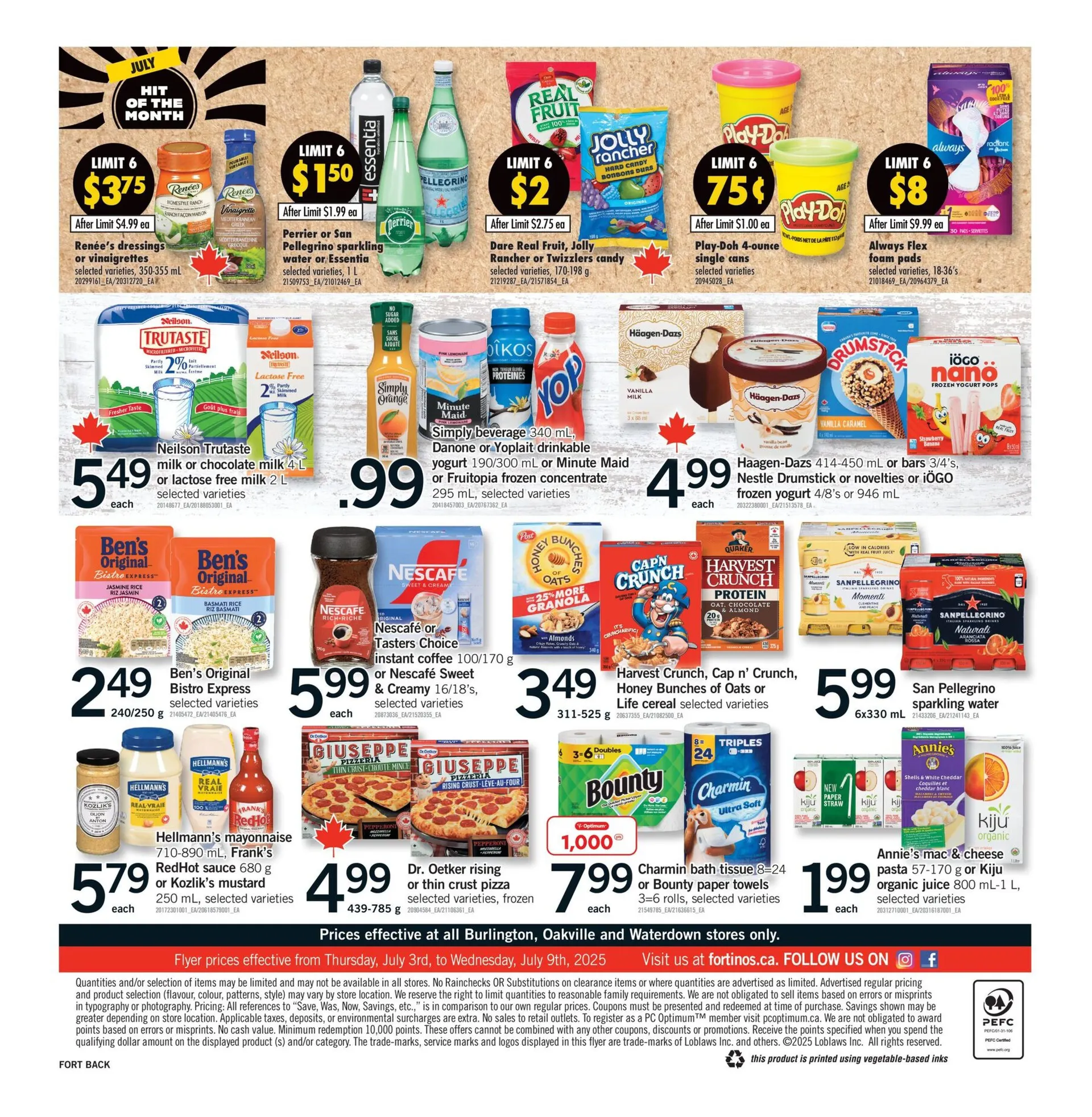 Fortinos flyers from July 3 to July 9 2025 - flyer page 2