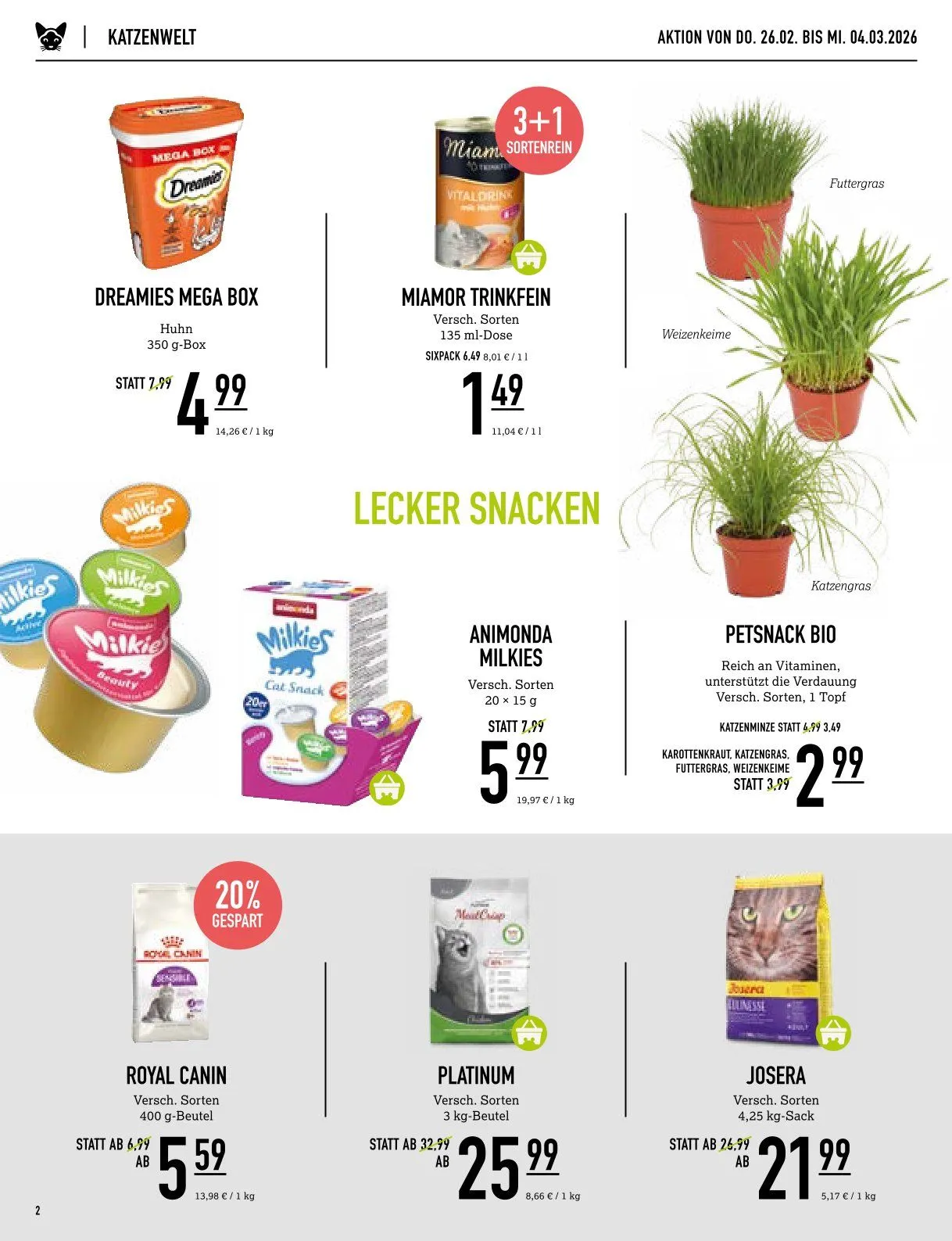 Kölle Zoo Prospekte  von 26. Februar bis 4. März 2026 - Prospekt seite 2