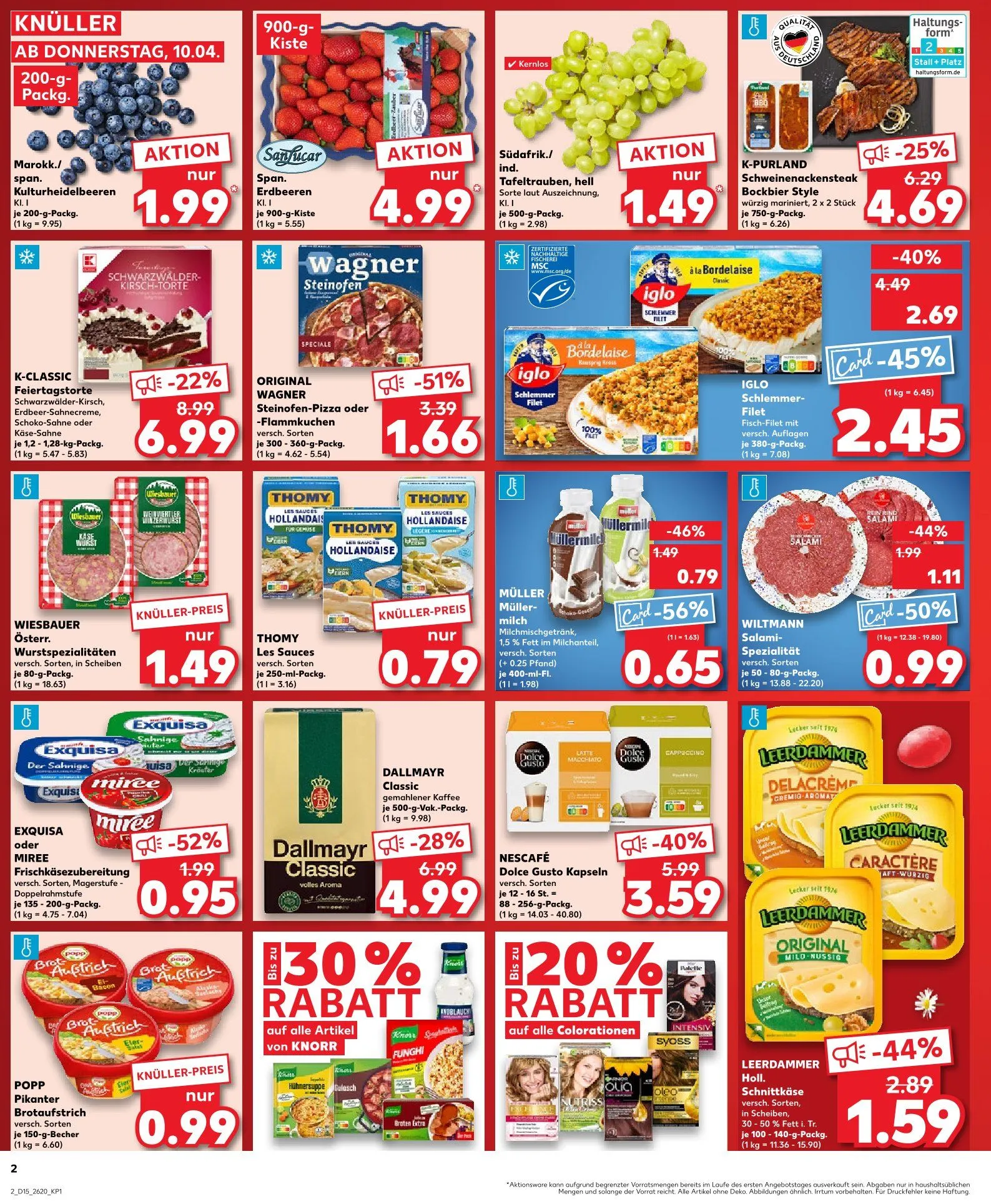 Kaufland Prospekt von 10. April bis 16. April 2025 - Prospekt seite 2