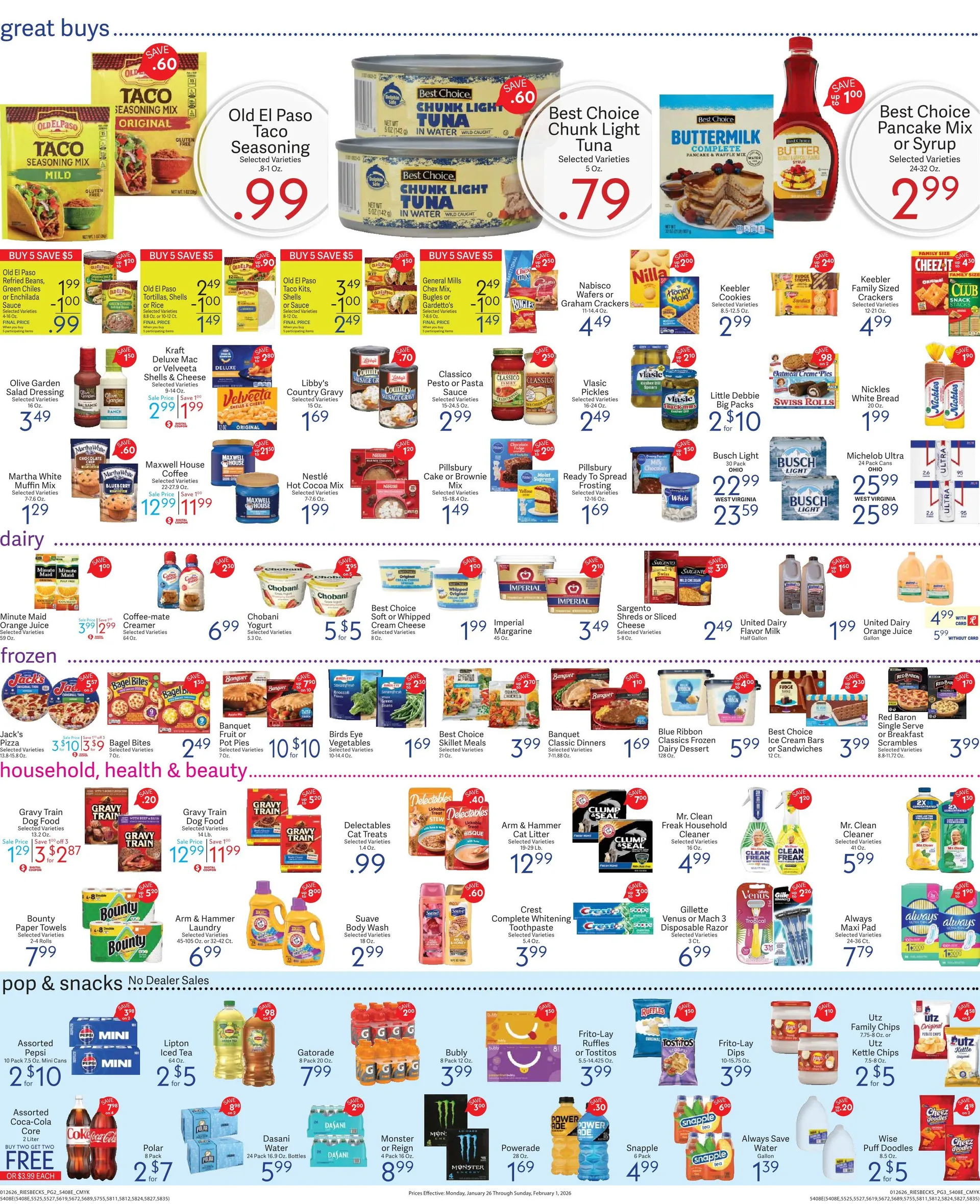 Weekly ad Riesbeck Sales from January 26 to February 1 2026 - Page 2