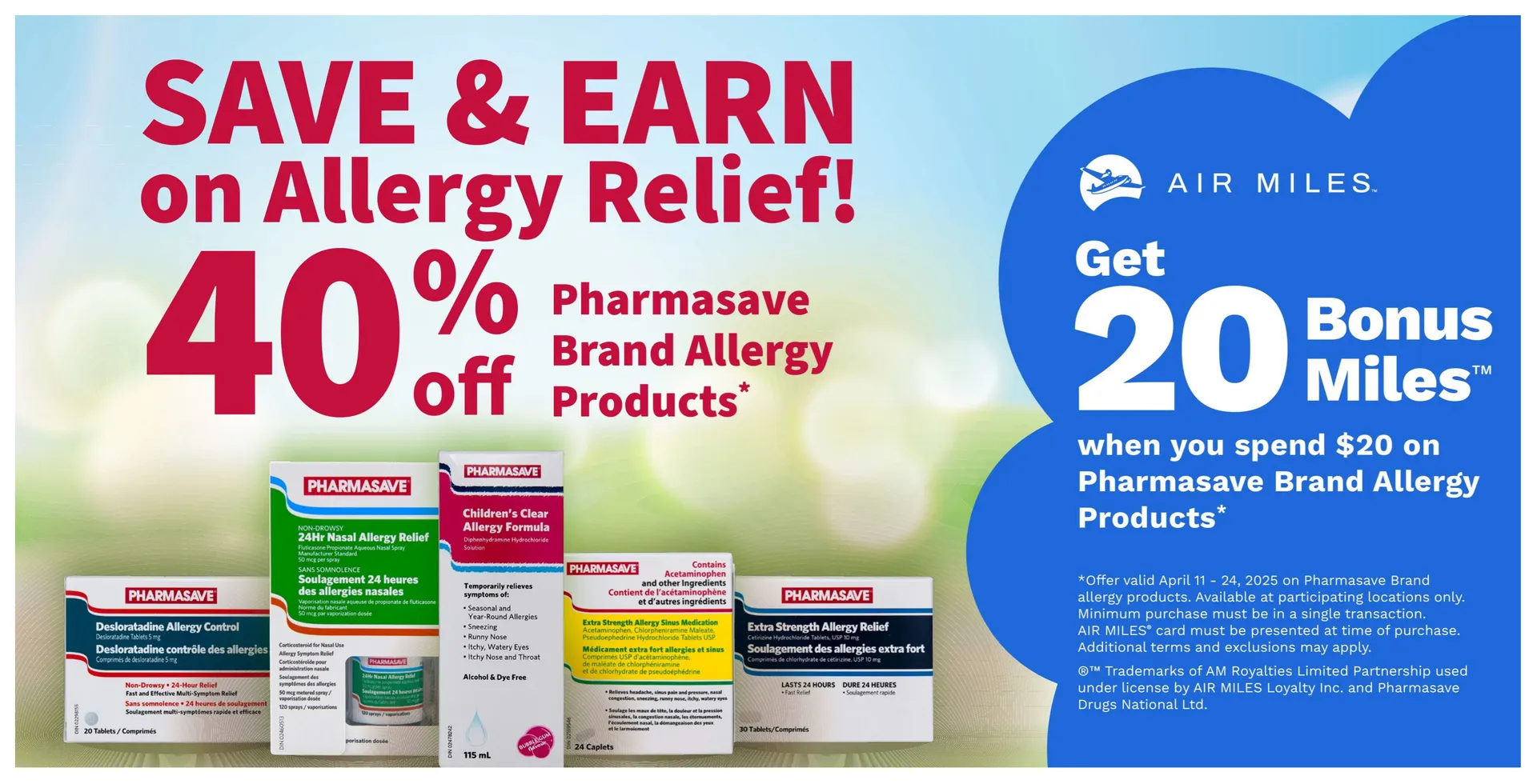 Pharmasave Sales from April 11 to April 24 2025 - flyer page 2