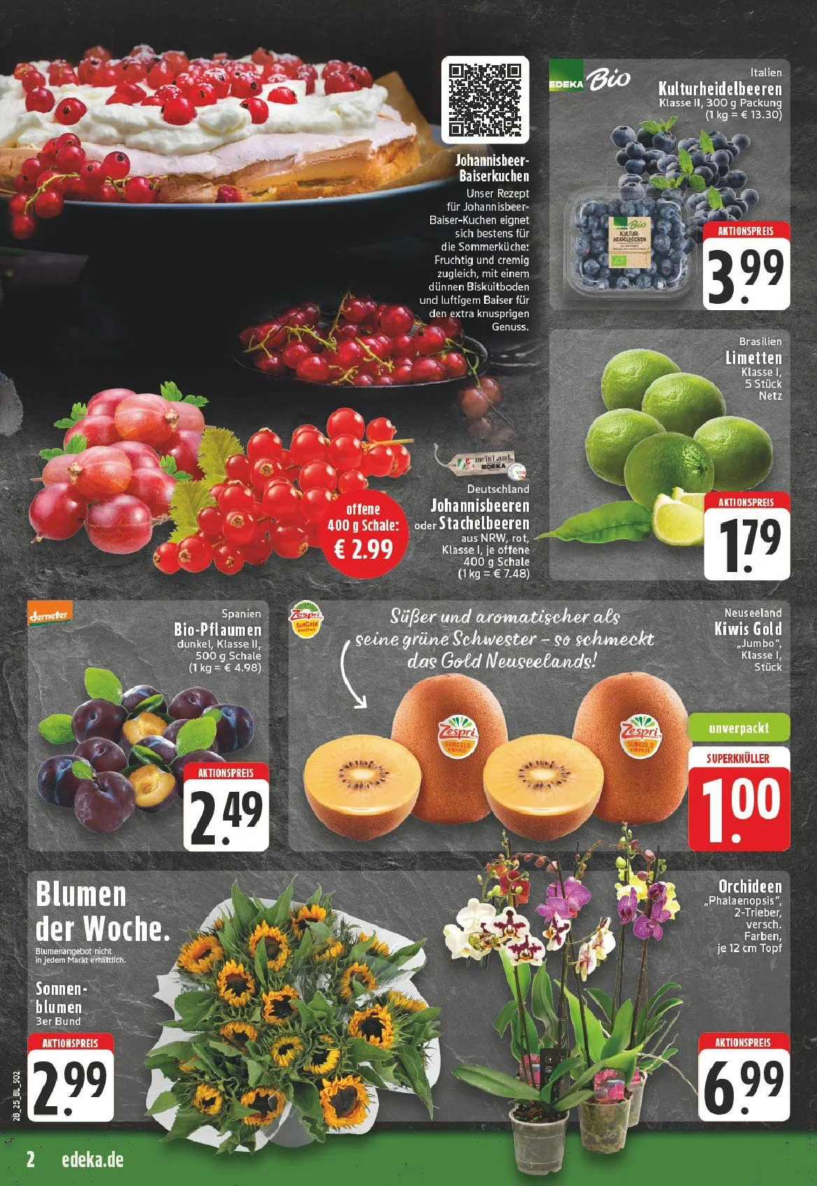 Edeka Angebote von 7. Juli bis 12. Juli 2025 - Prospekt seite 2