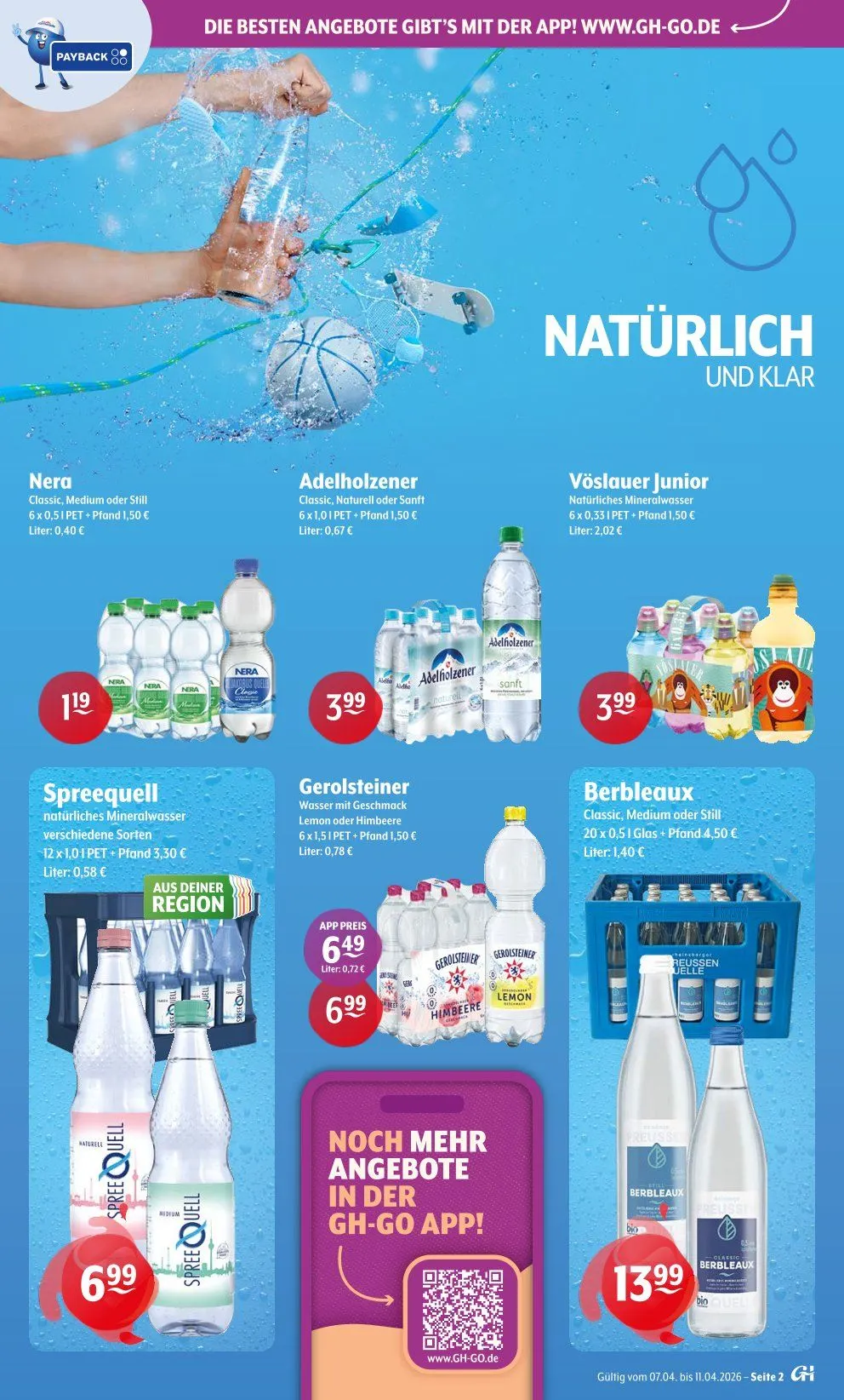 Getränke Hoffmann Angebote von 7. April bis 11. April 2026 - Prospekt seite 2