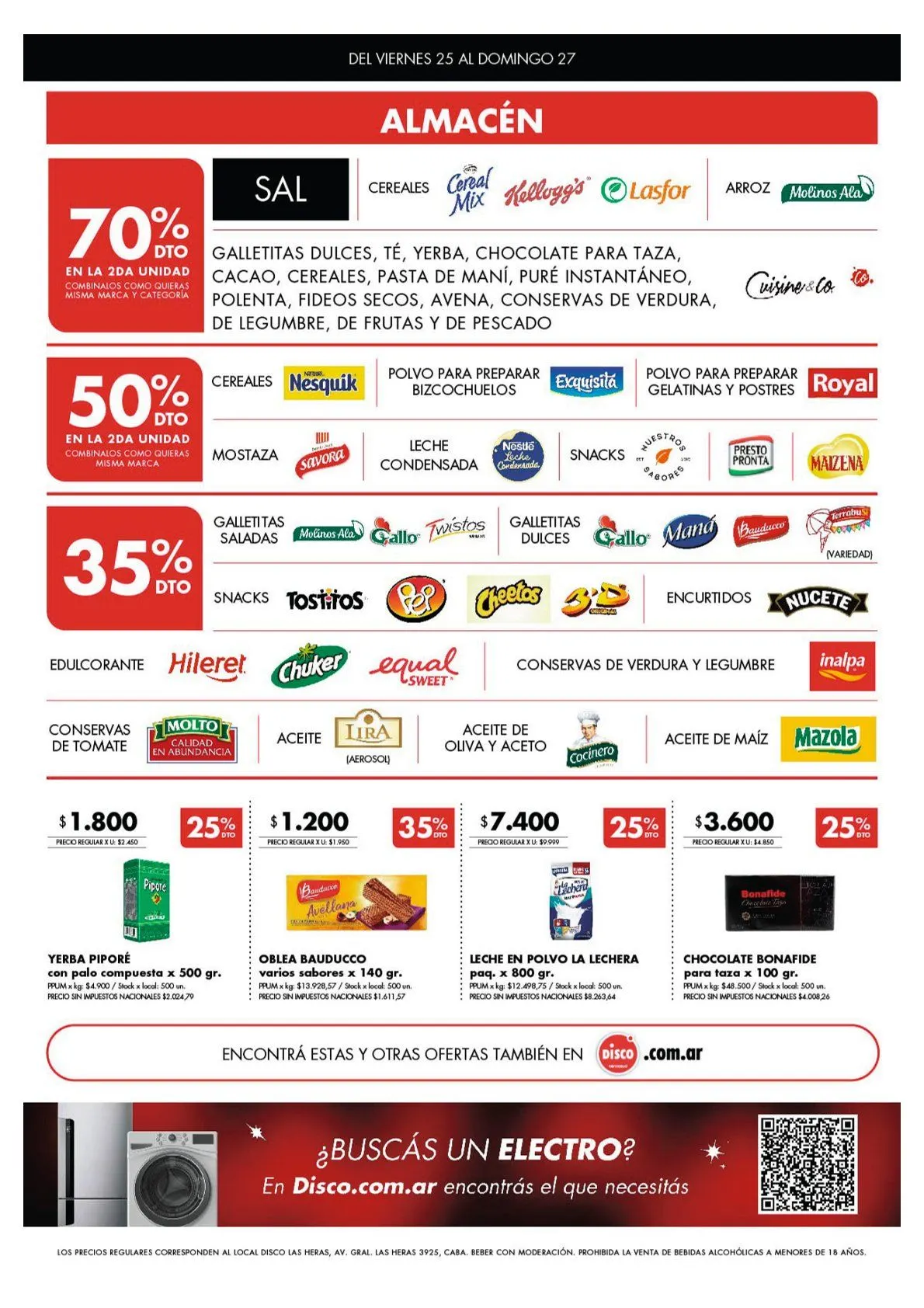 Ofertas de Ofertas Disco 25 de julio al 27 de julio 2025 - Página 2 del catálogo