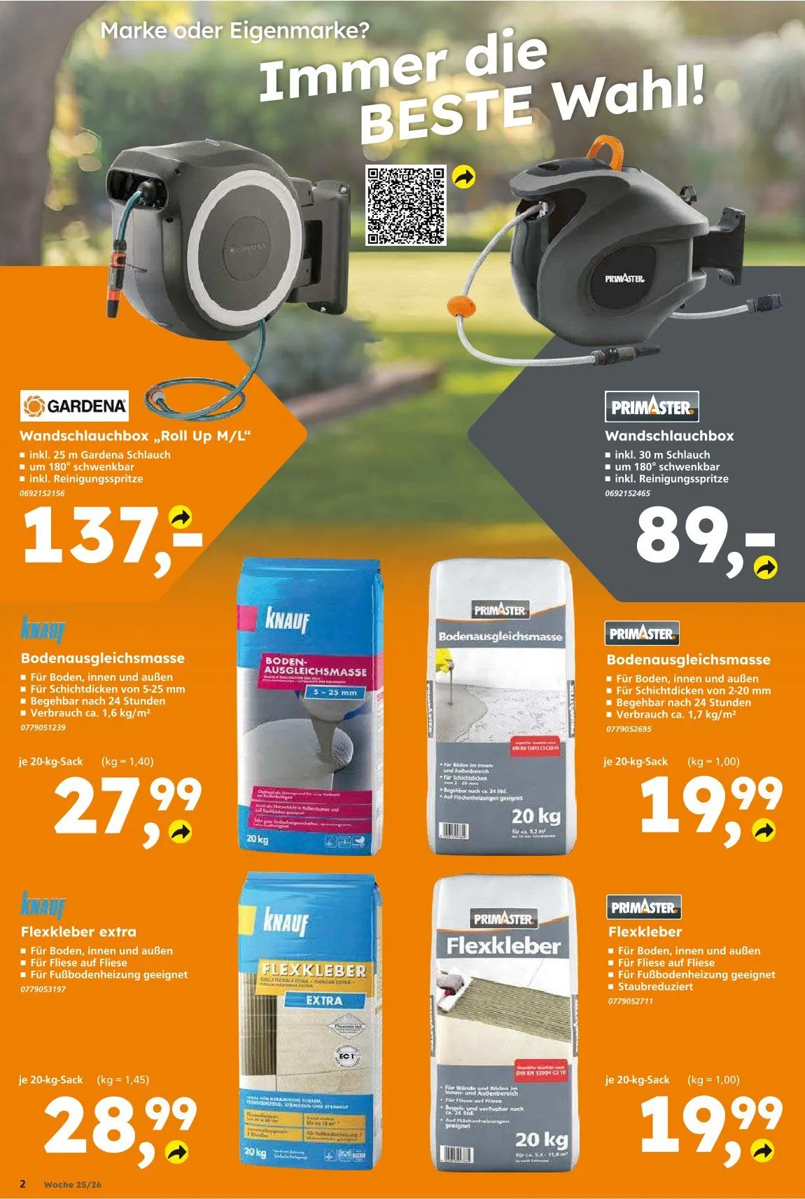 Globus Baumarkt Angebote von 15. Juni bis 20. Juni 2026 - Prospekt seite 2