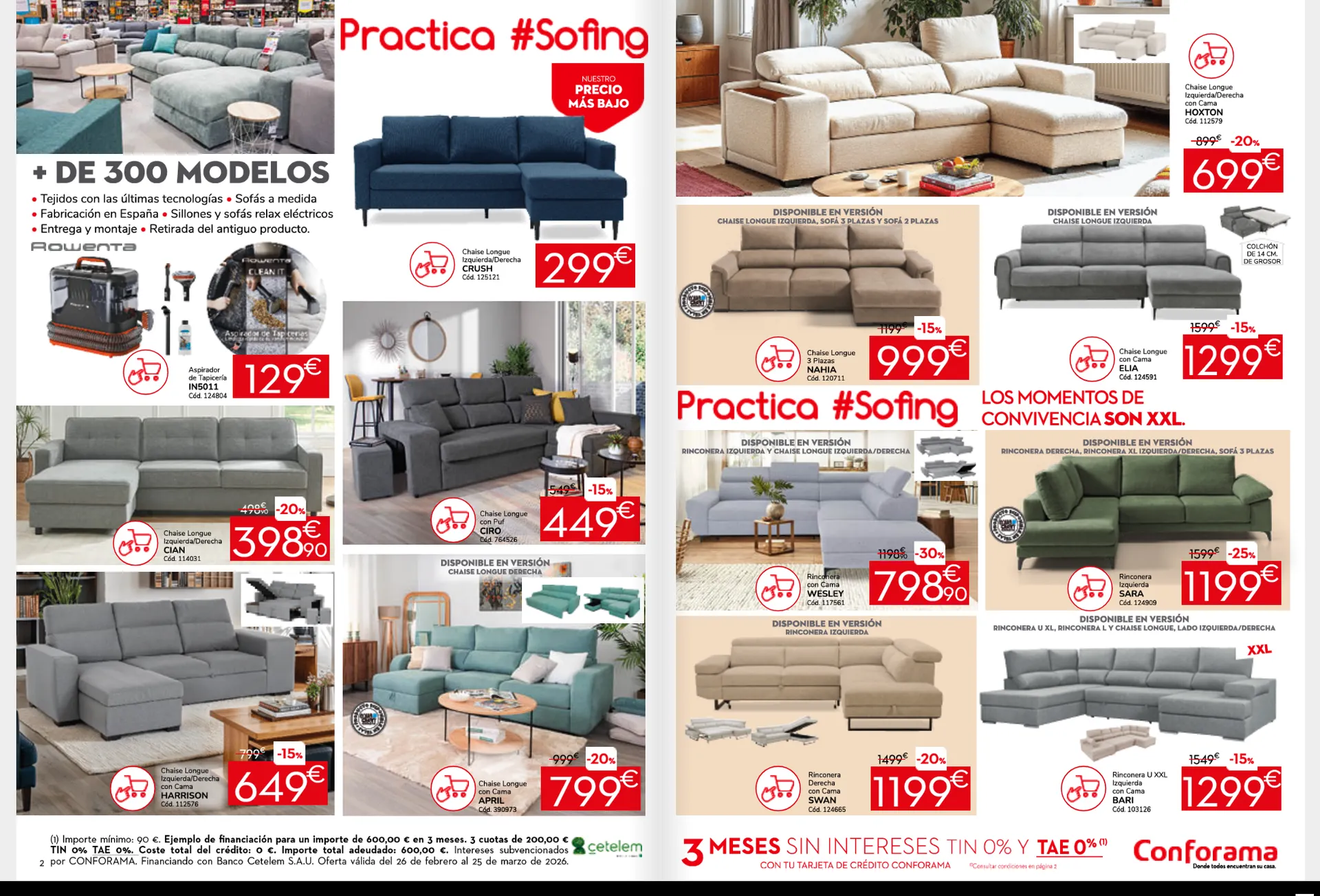 Catálogo de Conforama Ofertas 26 de febrero al 25 de marzo 2026 - Página 2