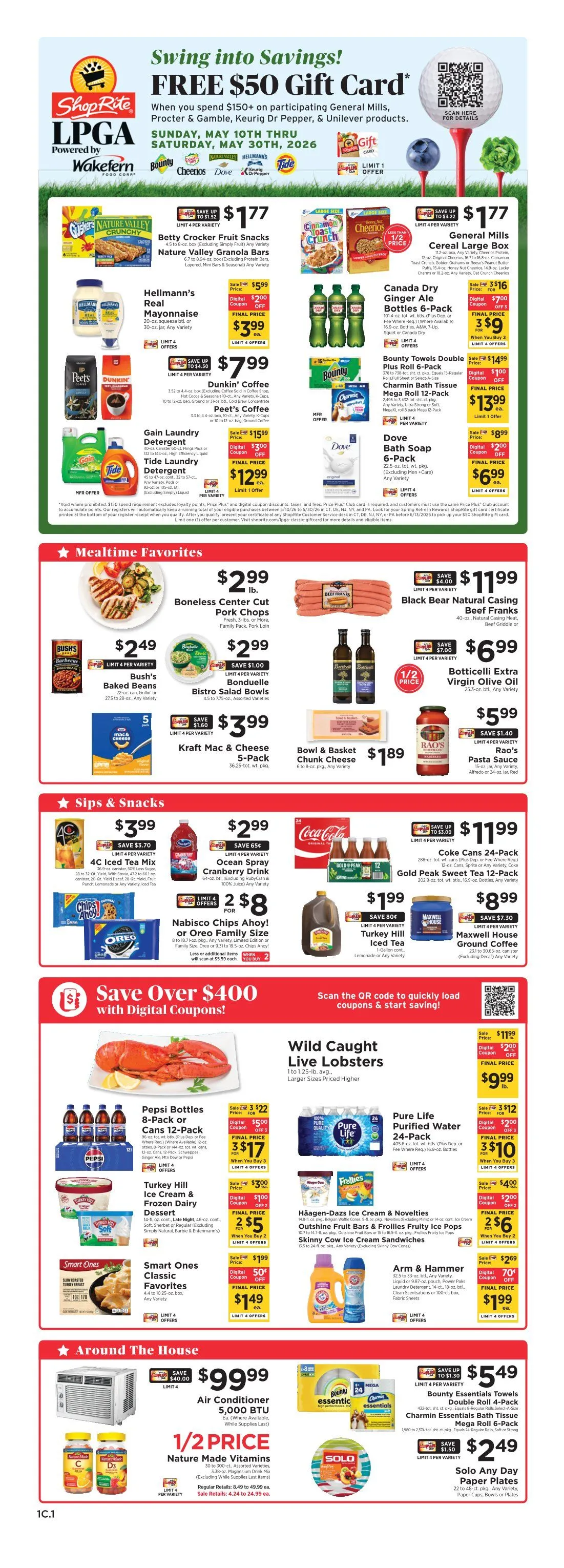 Weekly promotion ShopRite weekly ads spanning from May 24 to May 30 2026 - Page 2 for Catalogue 365