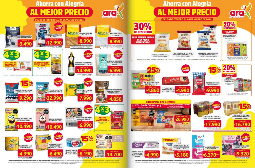 Catalogo de Ara Ofertas 1 de marzo al 4 de marzo 2026 - Pag 2