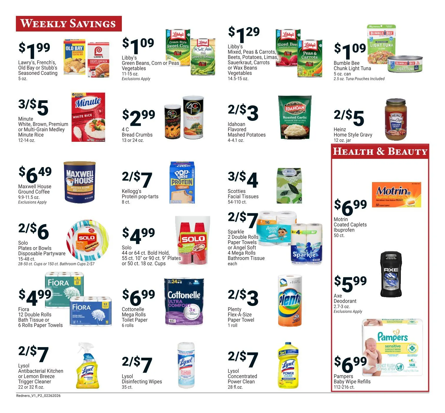 Weekly ad Redner's Market Sales from February 26 to March 4 2026 - Page 2