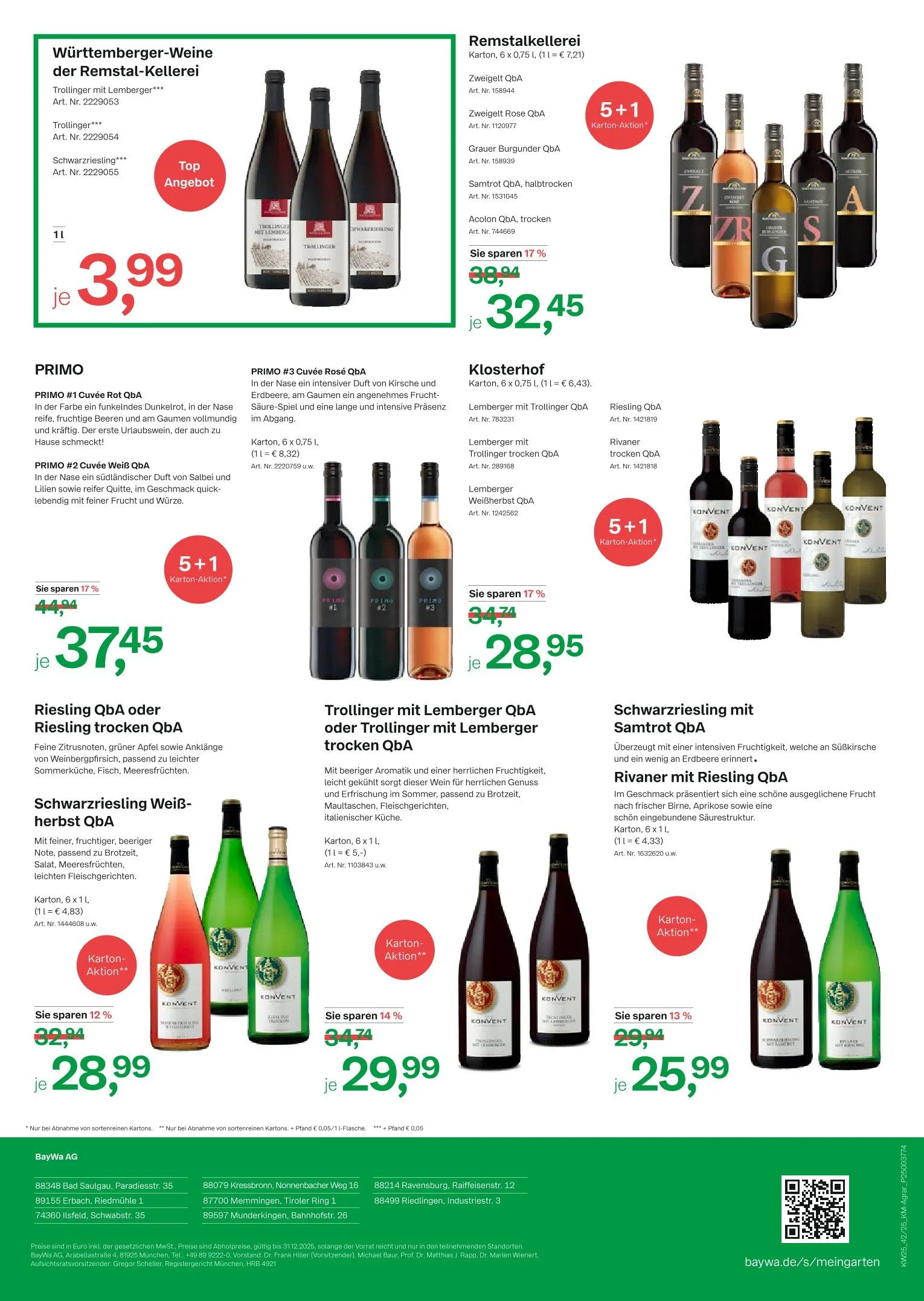 BayWa Prospekte von 11. Oktober bis 31. Dezember 2025 - Prospekt seite 2