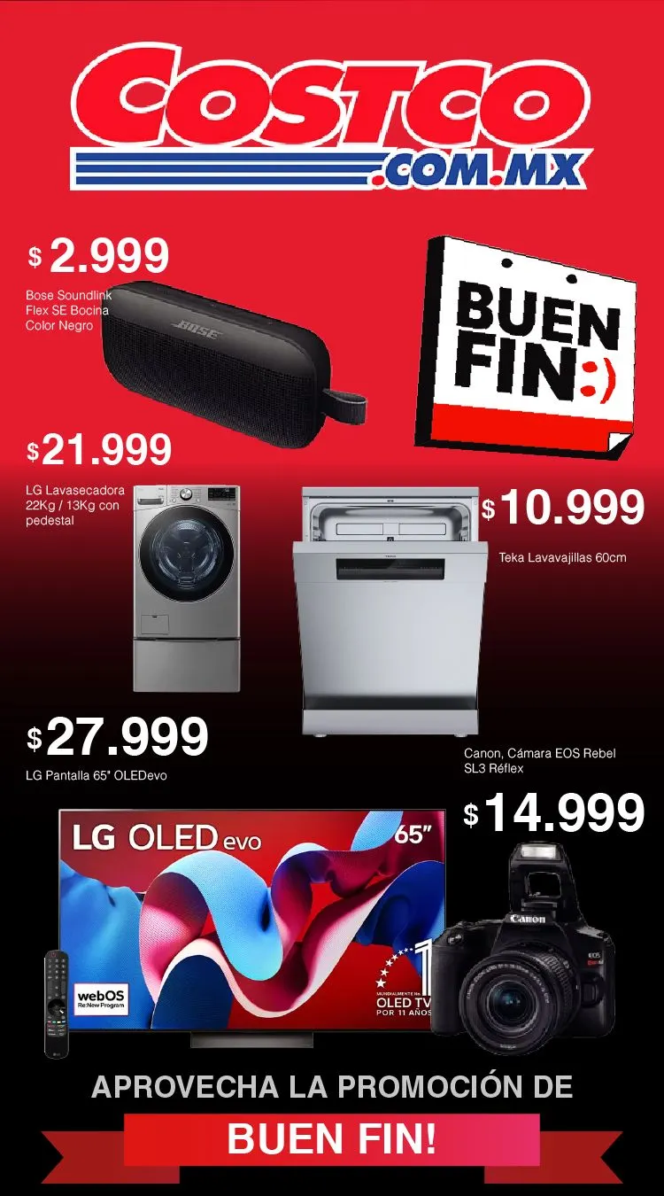 Catálogo de Descuentos de Buen Fin 4 de noviembre al 22 de noviembre 2024 - Pagina 1