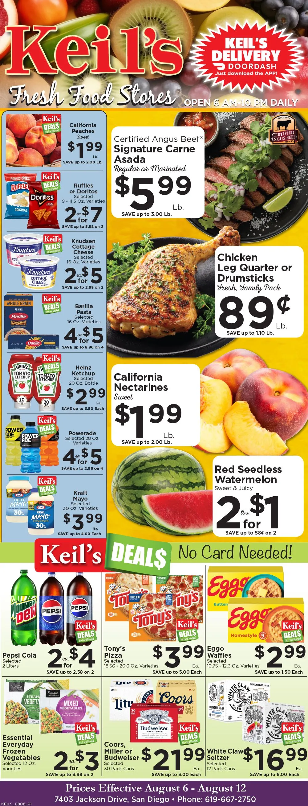 Weekly ad Keil's Fresh Food Stores weekly ads from August 6 to August 13 2025 - Page 
