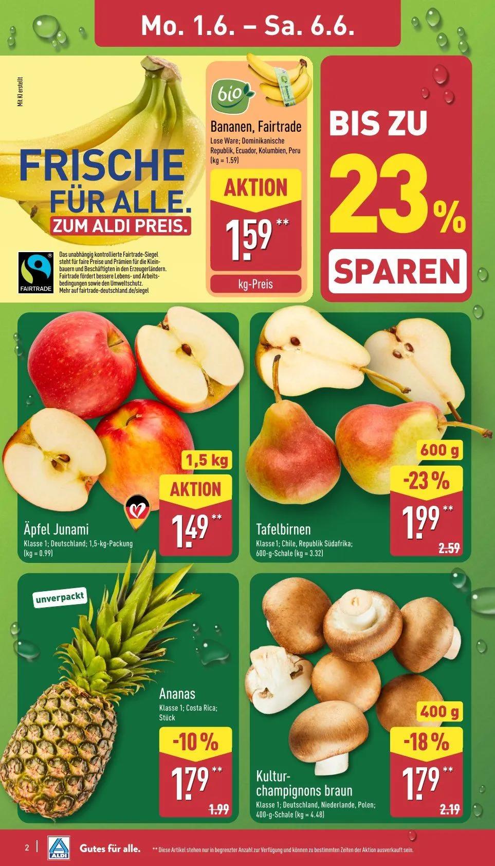 ALDI Nord Prospekte - Aktuelle Angebote von 1. Juni bis 6. Juni 2026 - Prospekt seite 2