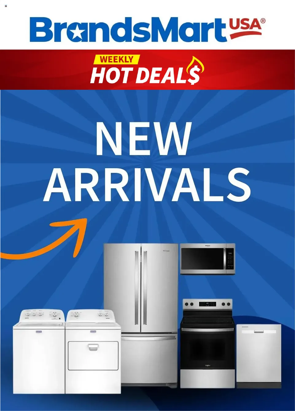 Weekly ad  Brandsmart USA Sales from February 24 to March 9 2026 - Page 1