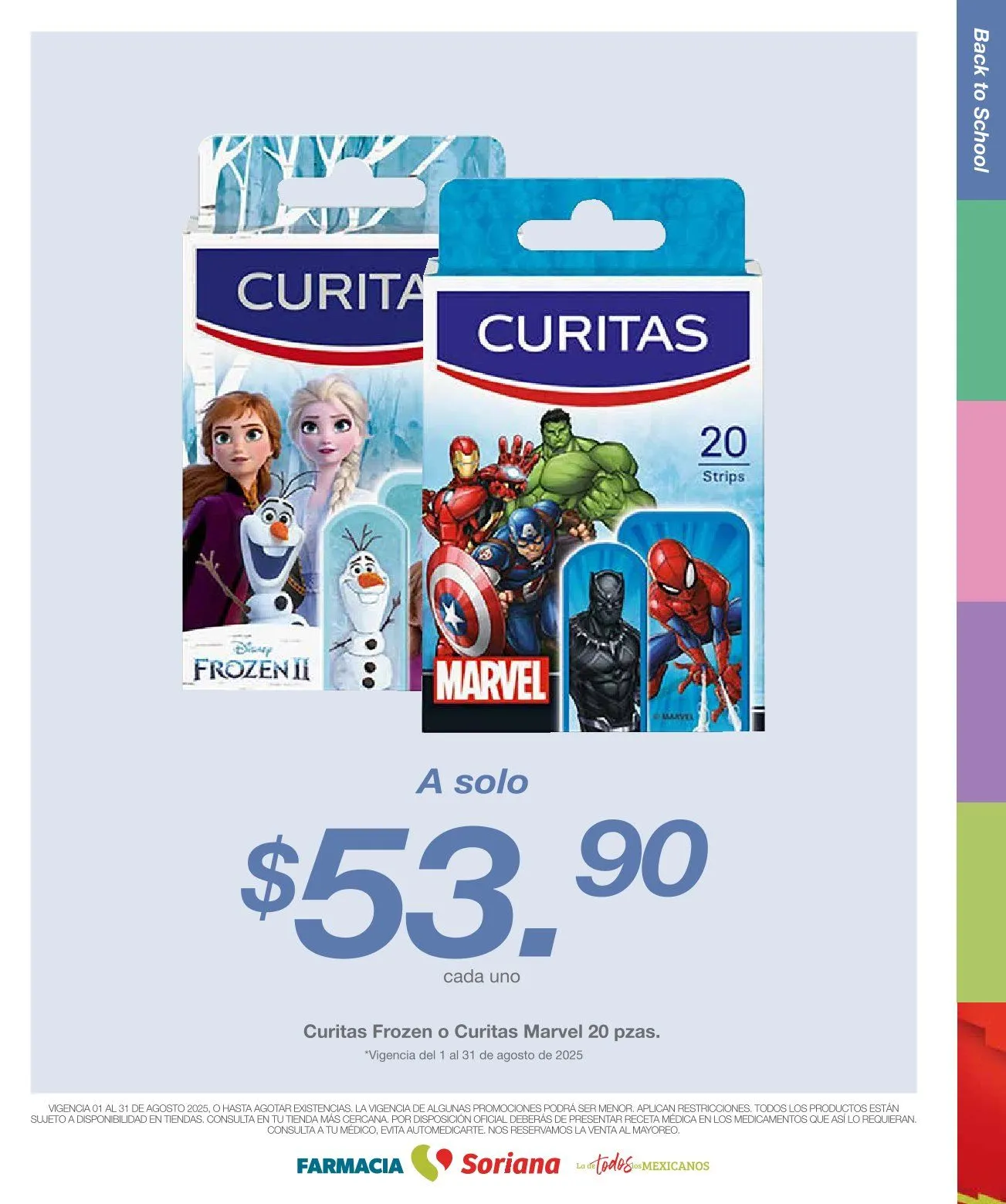 Catálogo de Soriana Ofertas Farmacia del Mes 1 de agosto al 31 de agosto 2025 - Pagina 2