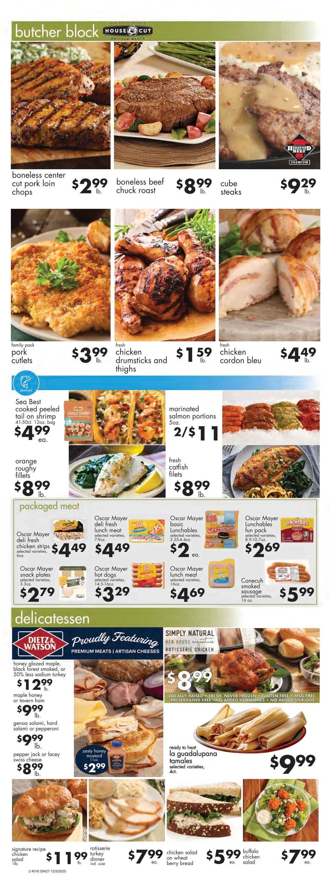 Weekly ad Hen House Sales from December 3 to December 9 2025 - Page 2