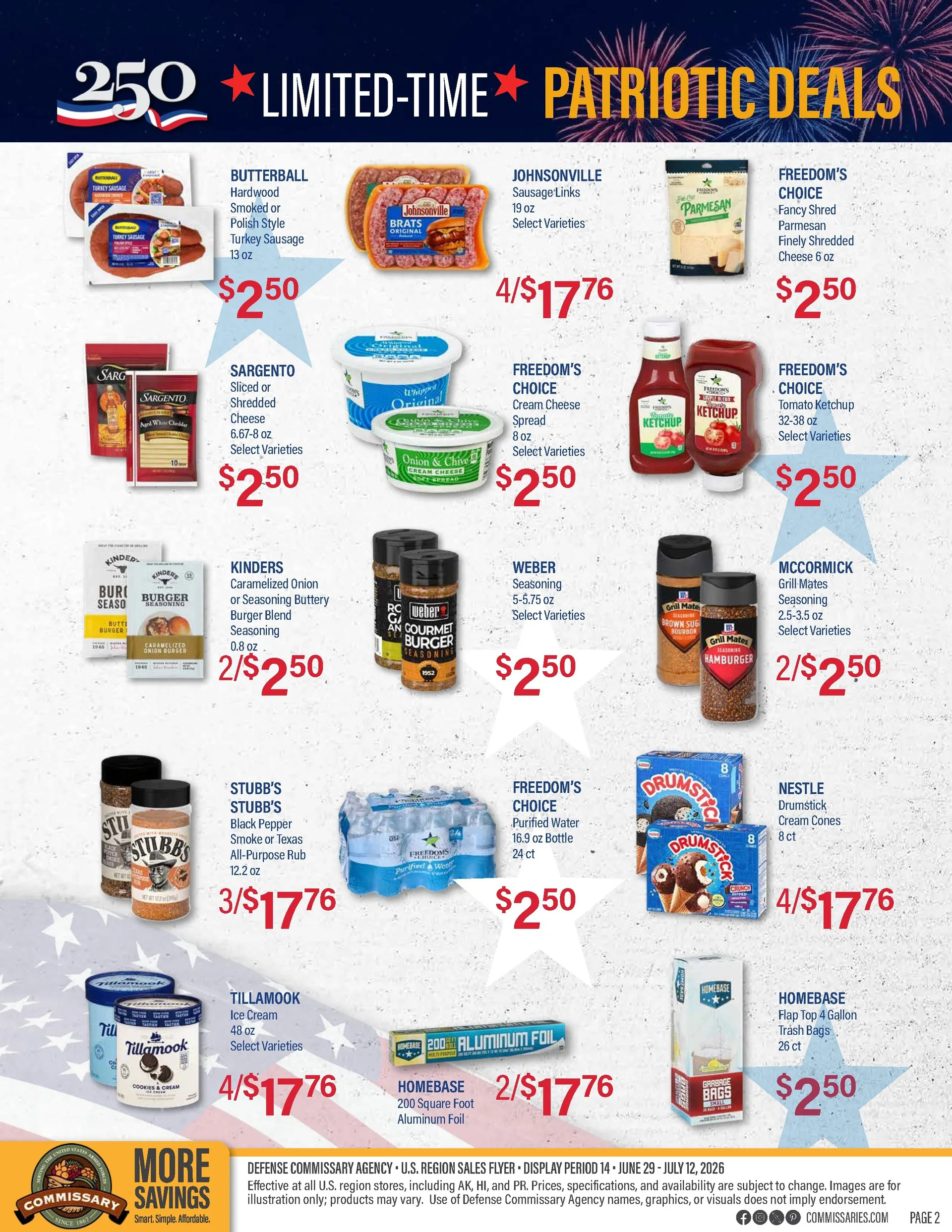 Weekly ad Commissary Sales from June 29 to July 12 2026 - Page 2