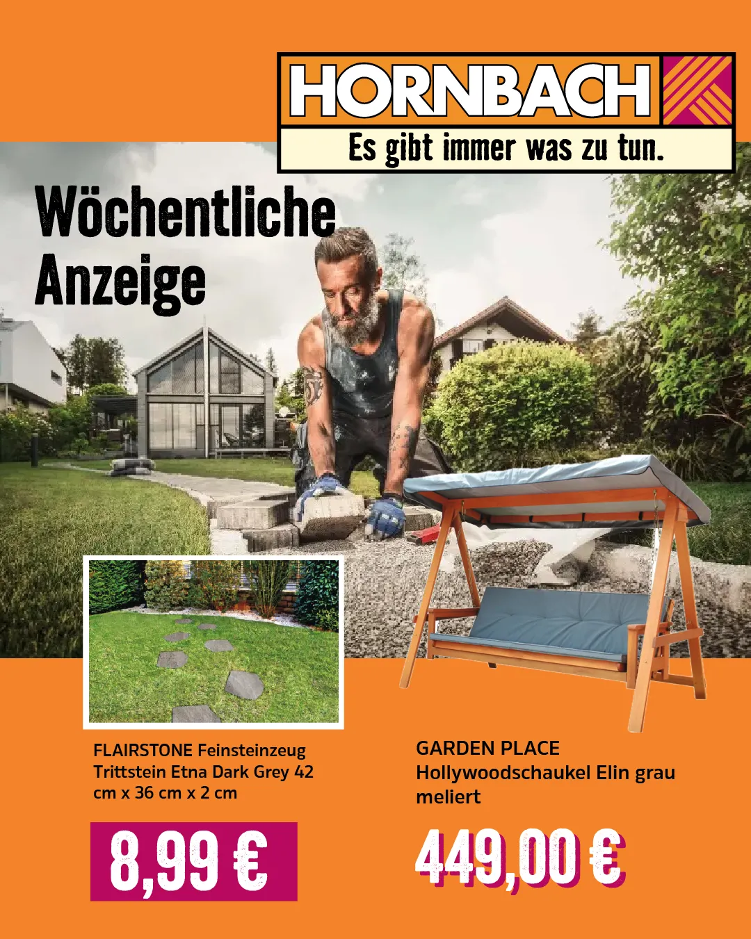 Hornbach Prospekte von 10. April bis 24. April 2025 - Prospekt seite 