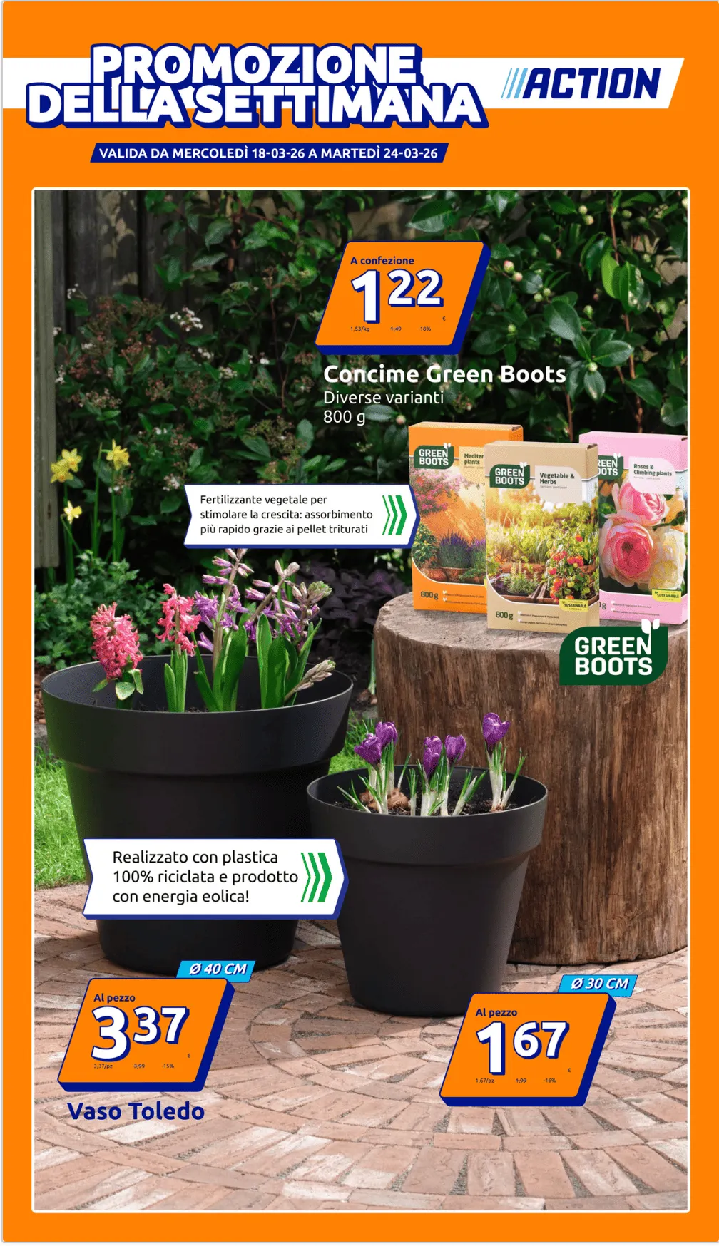Volantini Action da 18 marzo a 24 marzo di 2026 - Pagina del volantino 1