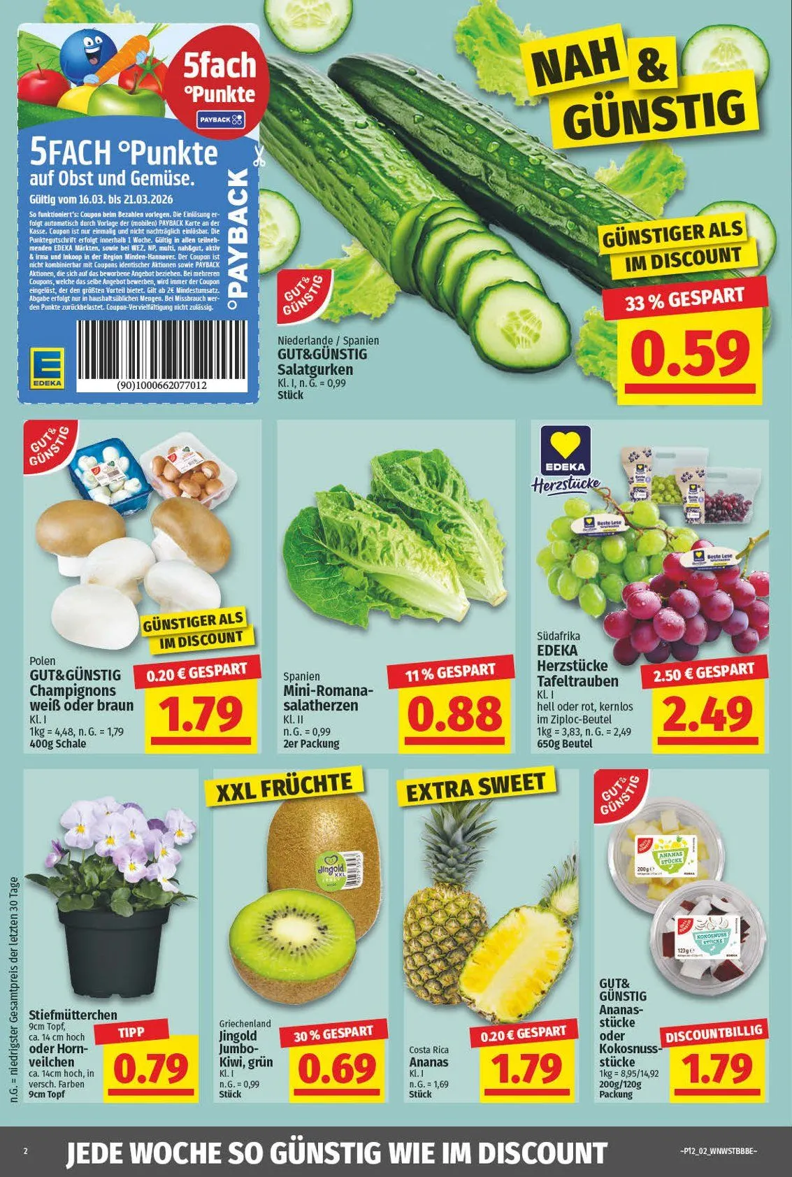 Nah & Gut Prospekte von 16. März bis 21. März 2026 - Prospekt seite 2
