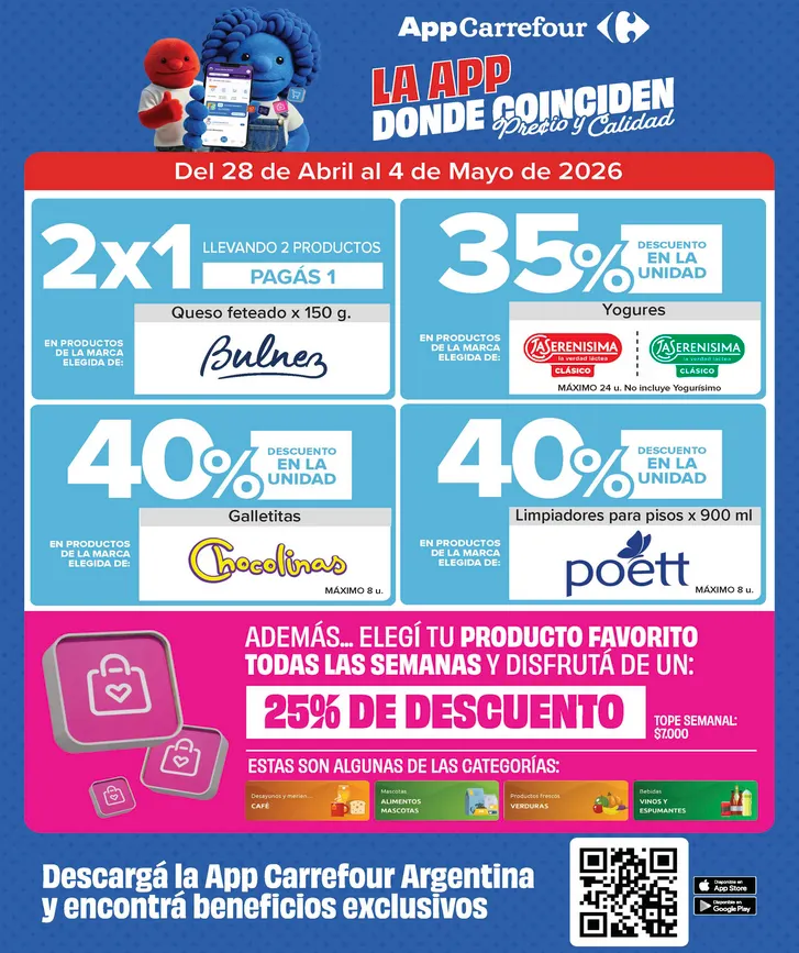 Ofertas de  Ofertas Carrefour Market 28 de abril al 4 de mayo 2026 - Página 2 del catálogo