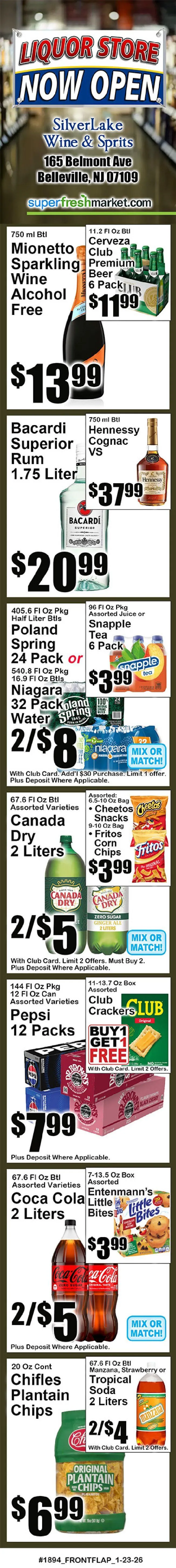 Weekly promotion SuperFresh Sales spanning from January 23 to January 29 2026 - Page 2 for Catalogue 365