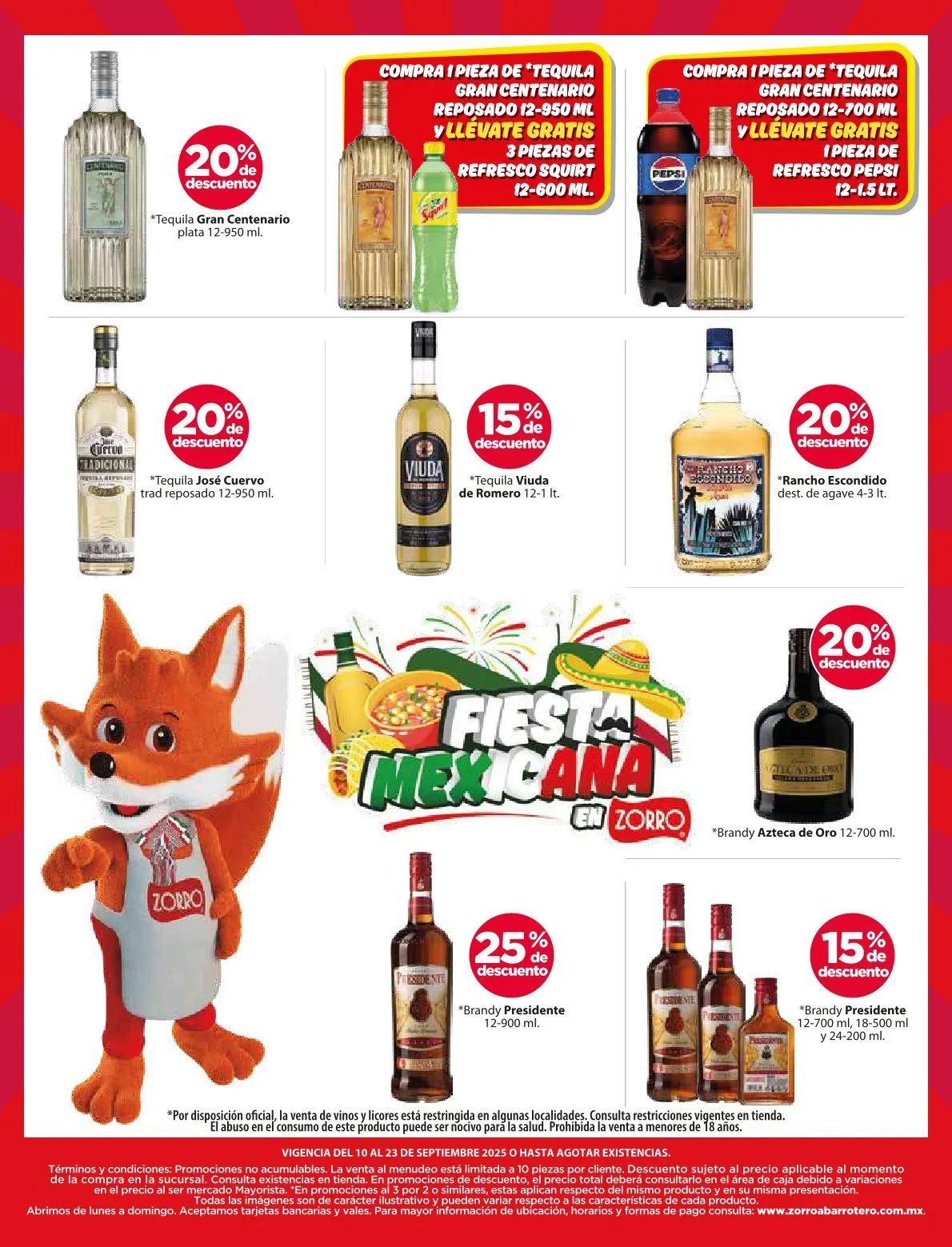 Catálogo de Zorro Ofertas 10 de septiembre al 23 de septiembre 2025 - Pagina 2