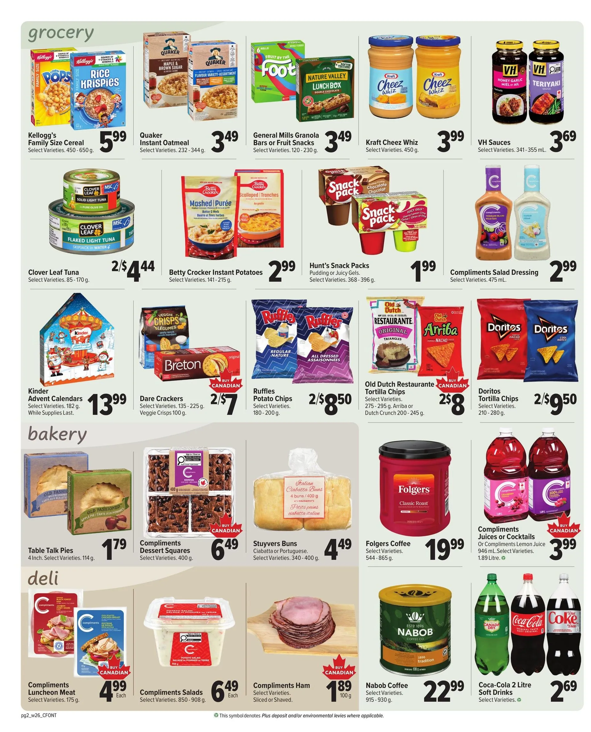 Clover Farm Sales from October 23 to October 29 2025 - flyer page 2
