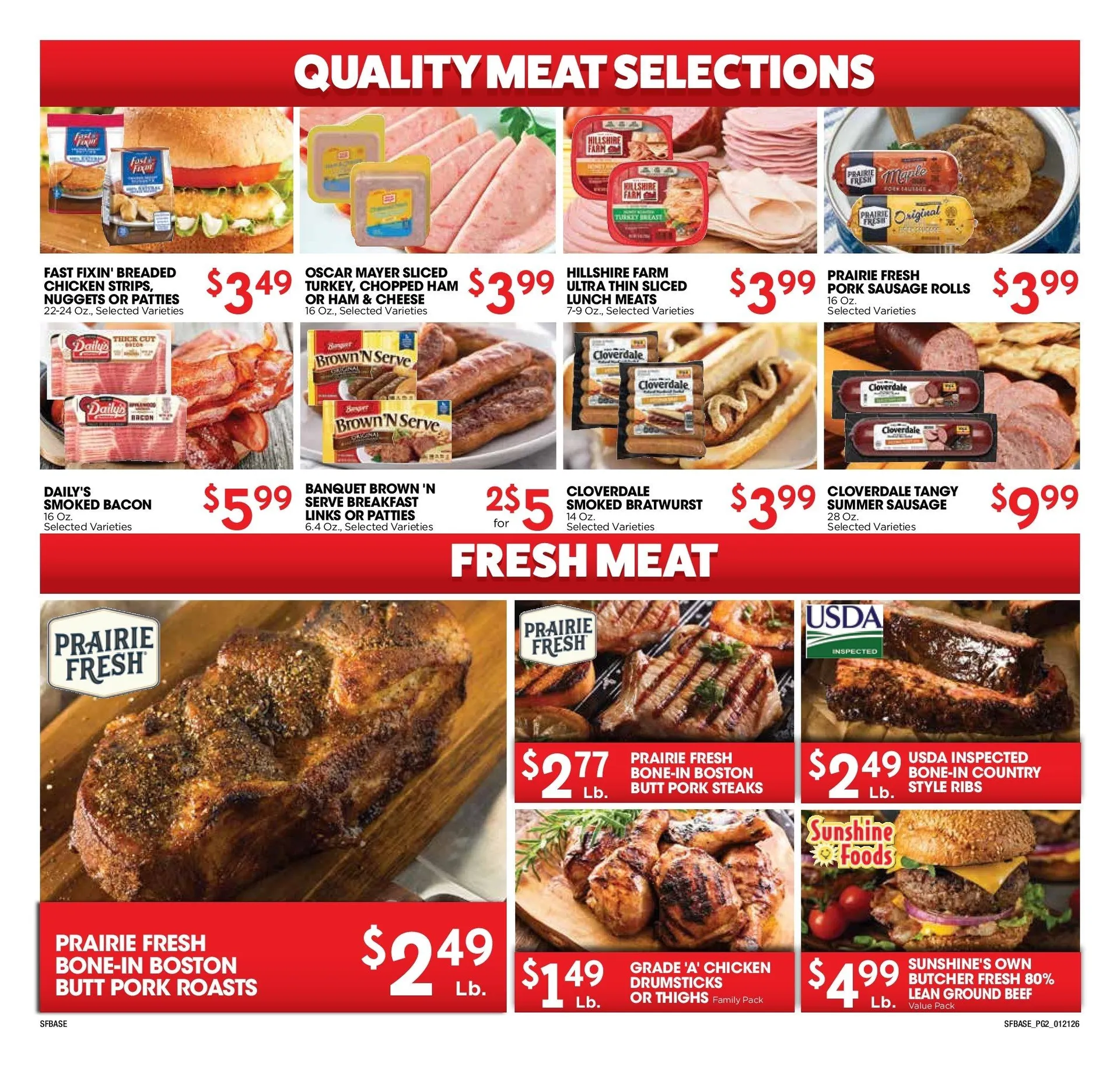Weekly ad Sunshine Foods Sales from January 21 to January 27 2026 - Page 2