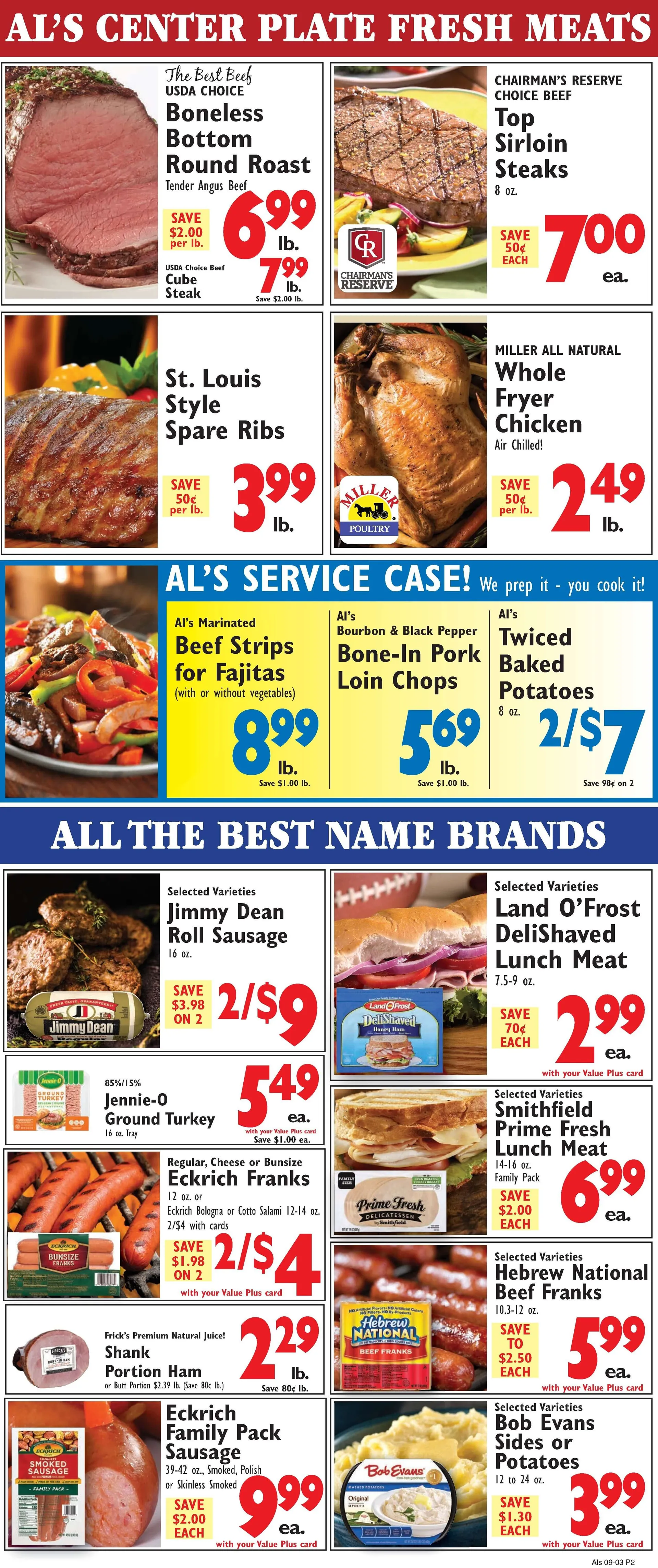Weekly ad Al's Supermarket Sales from September 3 to September 9 2025 - Page 2