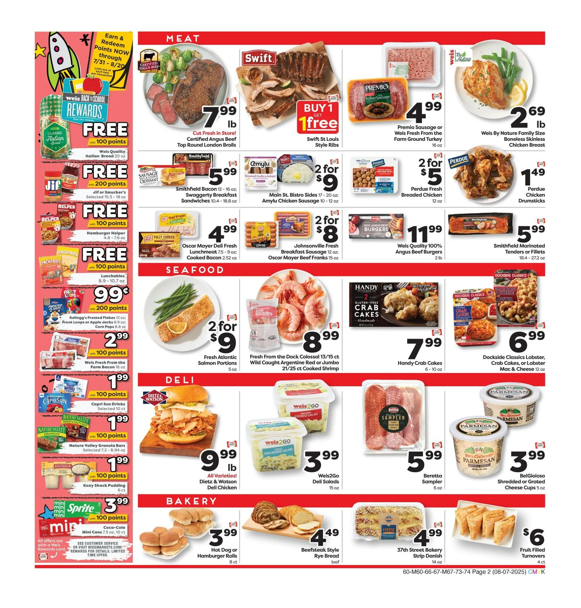 Weekly ad Weis Sales from August 7 to August 13 2025 - Page 2
