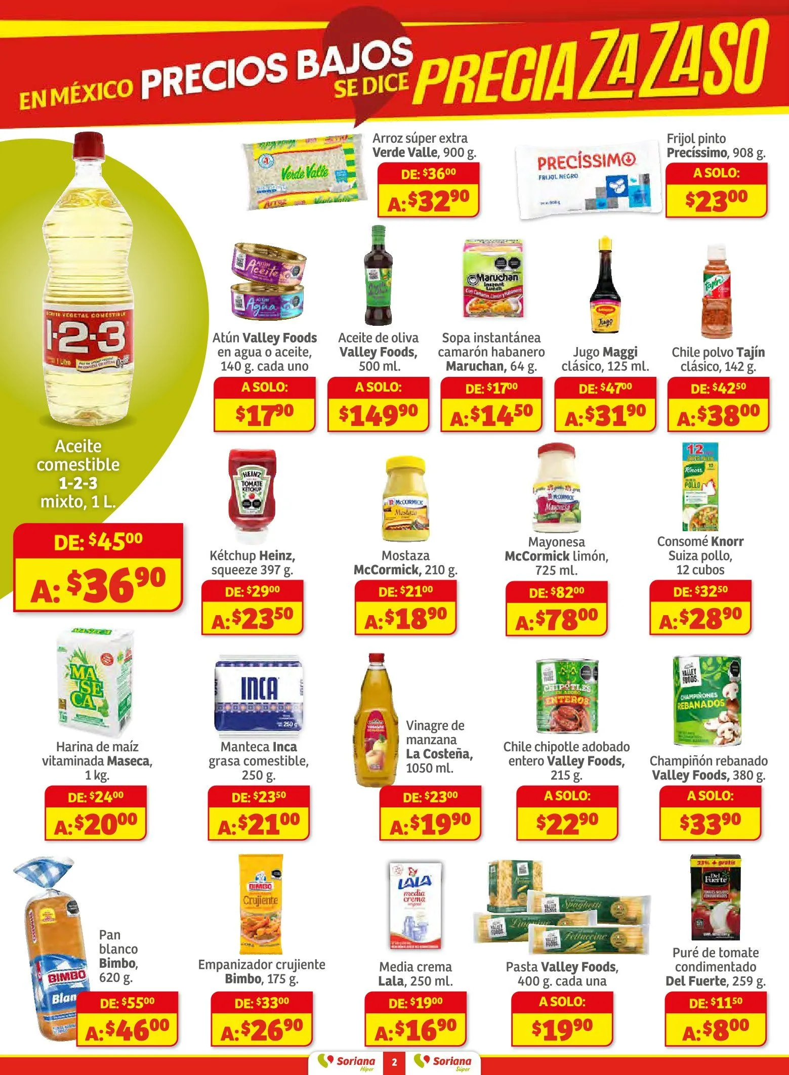 Catálogo de  Soriana Ofertas 16 de octubre al 29 de octubre 2025 - Pagina 2