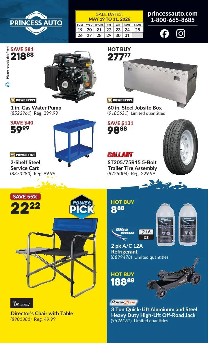  Princess Auto flyers from May 19 to May 31 2026 - flyer page 2