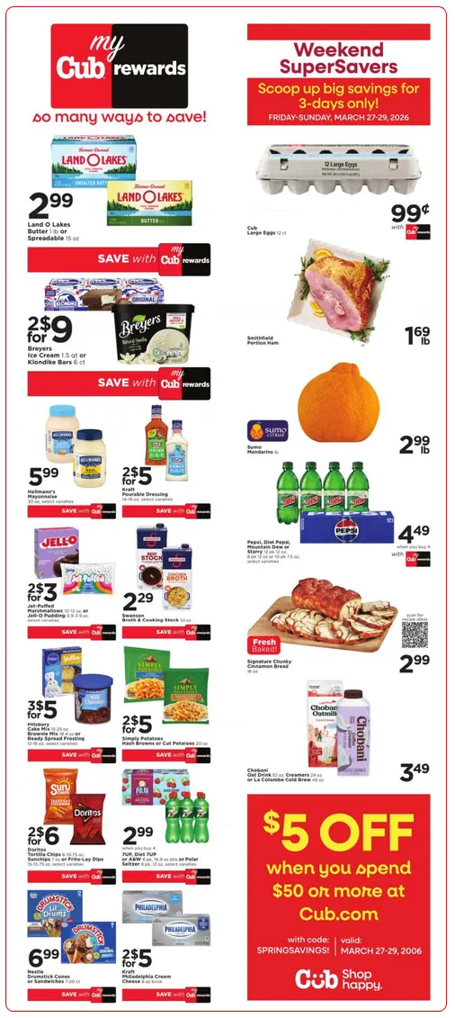 Weekly ad Cub Foods Sales from March 22 to March 28 2026 - Page 2