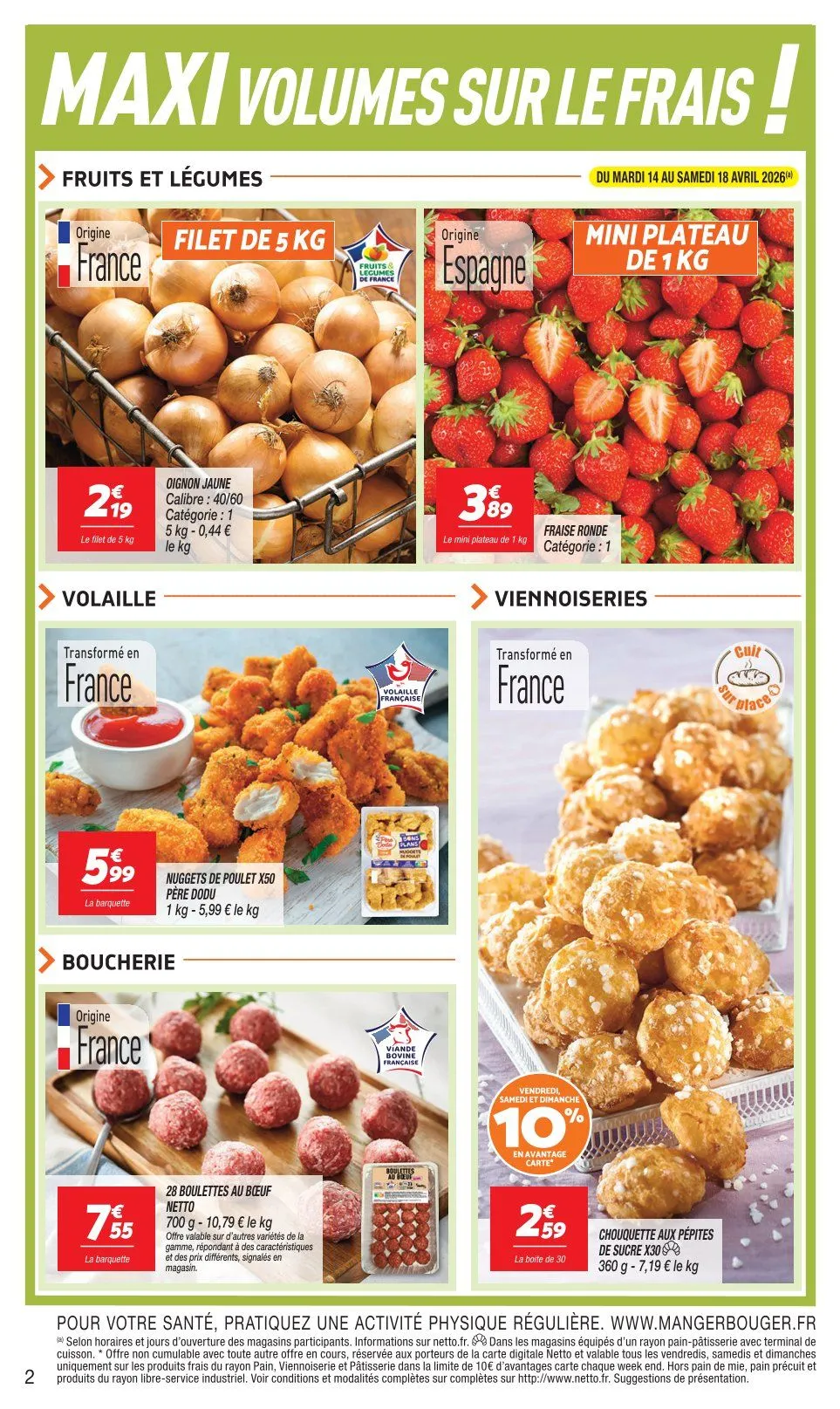 Catalogues Netto du 14 avril au 20 avril 2026 - Catalogue page 2