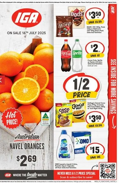 Weekly ad IGA Sales from July 16 to July 22 2025 - Page