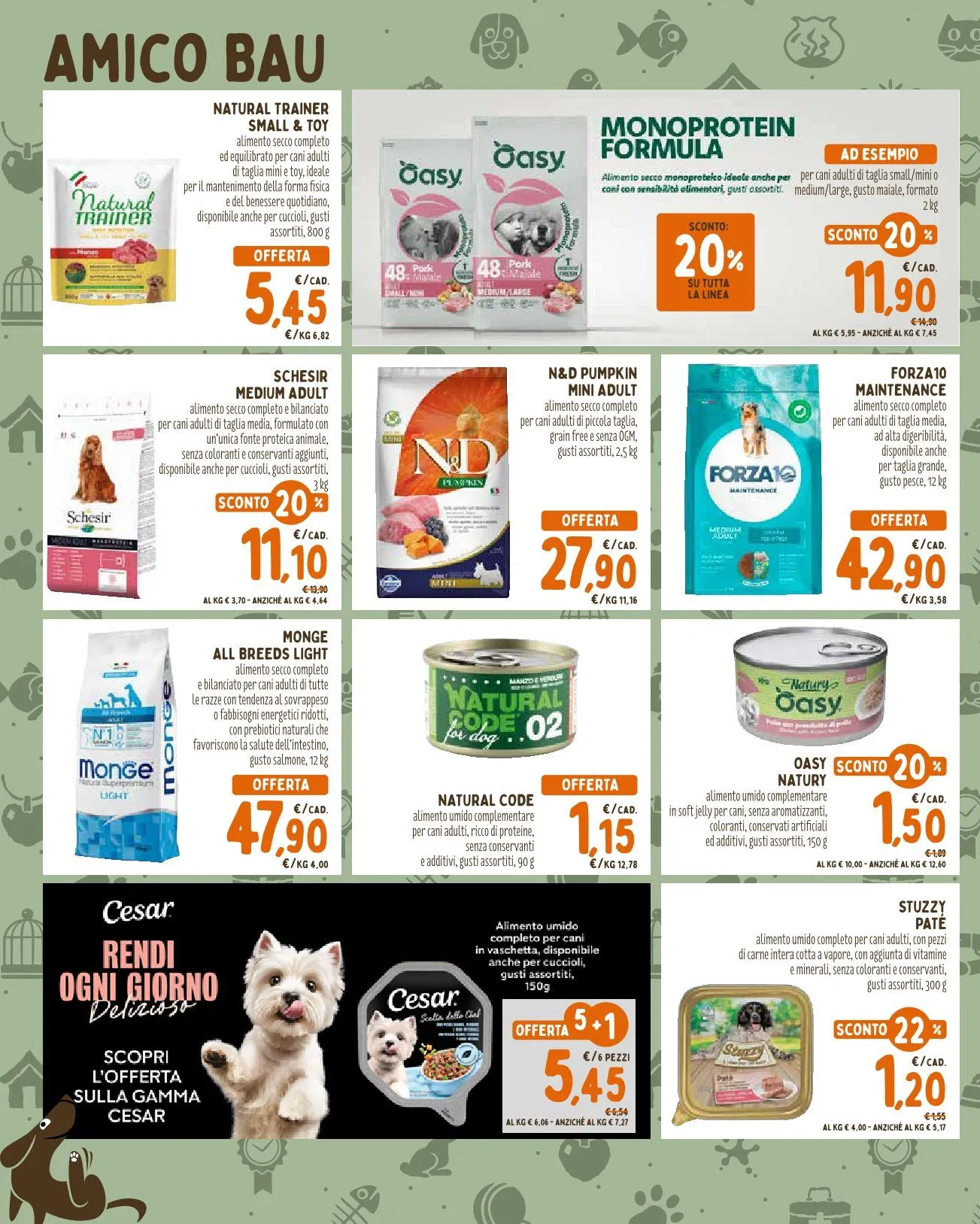 Volantini Pet Store Conad da 29 luglio a 8 settembre di 2026 - Pagina del volantino 2