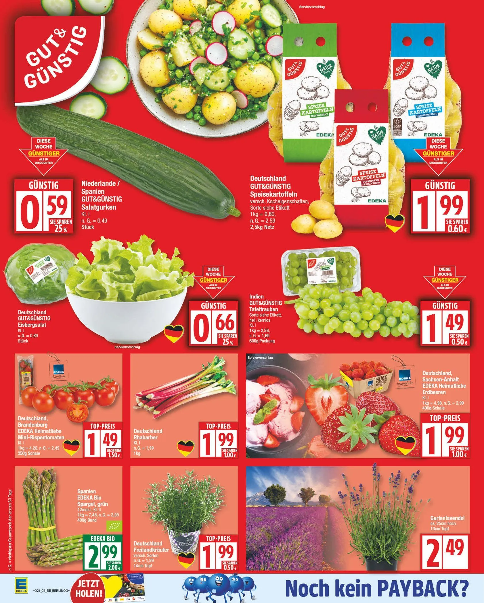 Edeka Prospekt von 19. Mai bis 24. Mai 2025 - Prospekt seite 2