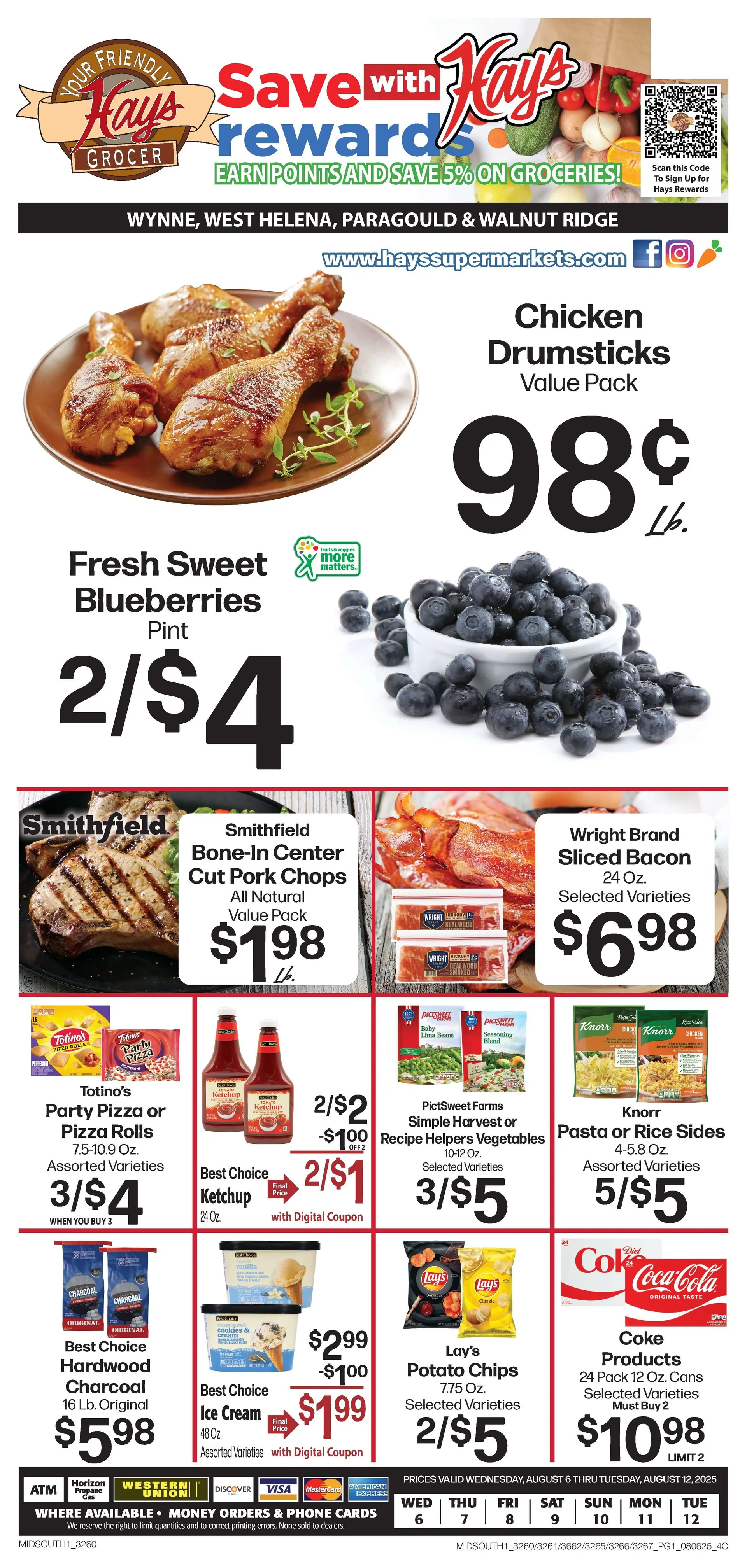 Weekly ad Hays Supermarket Sales from August 6 to August 11 2025 - Page 2