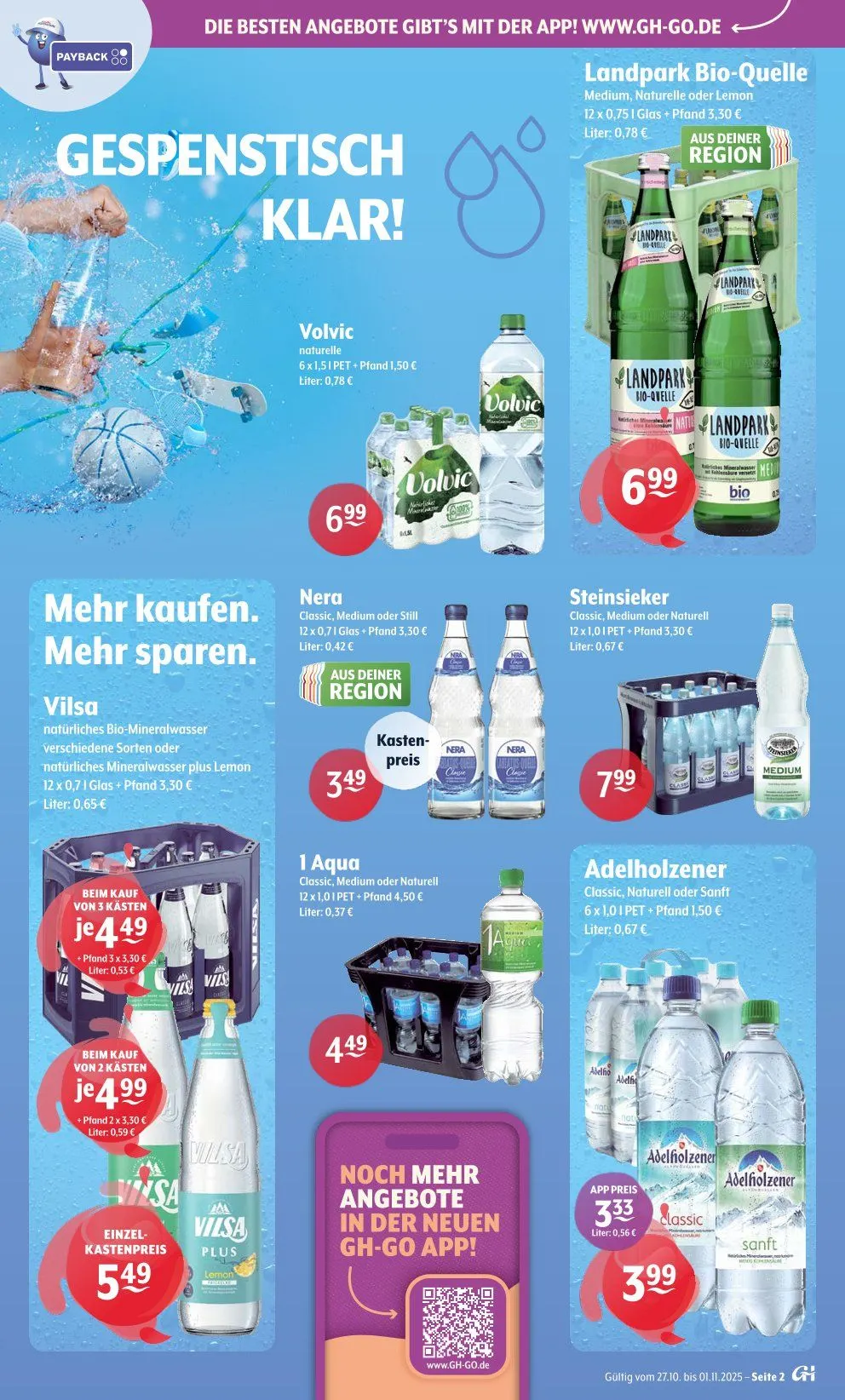 Trink und Spare Prospekte von 27. Oktober bis 1. November 2025 - Prospekt seite 2