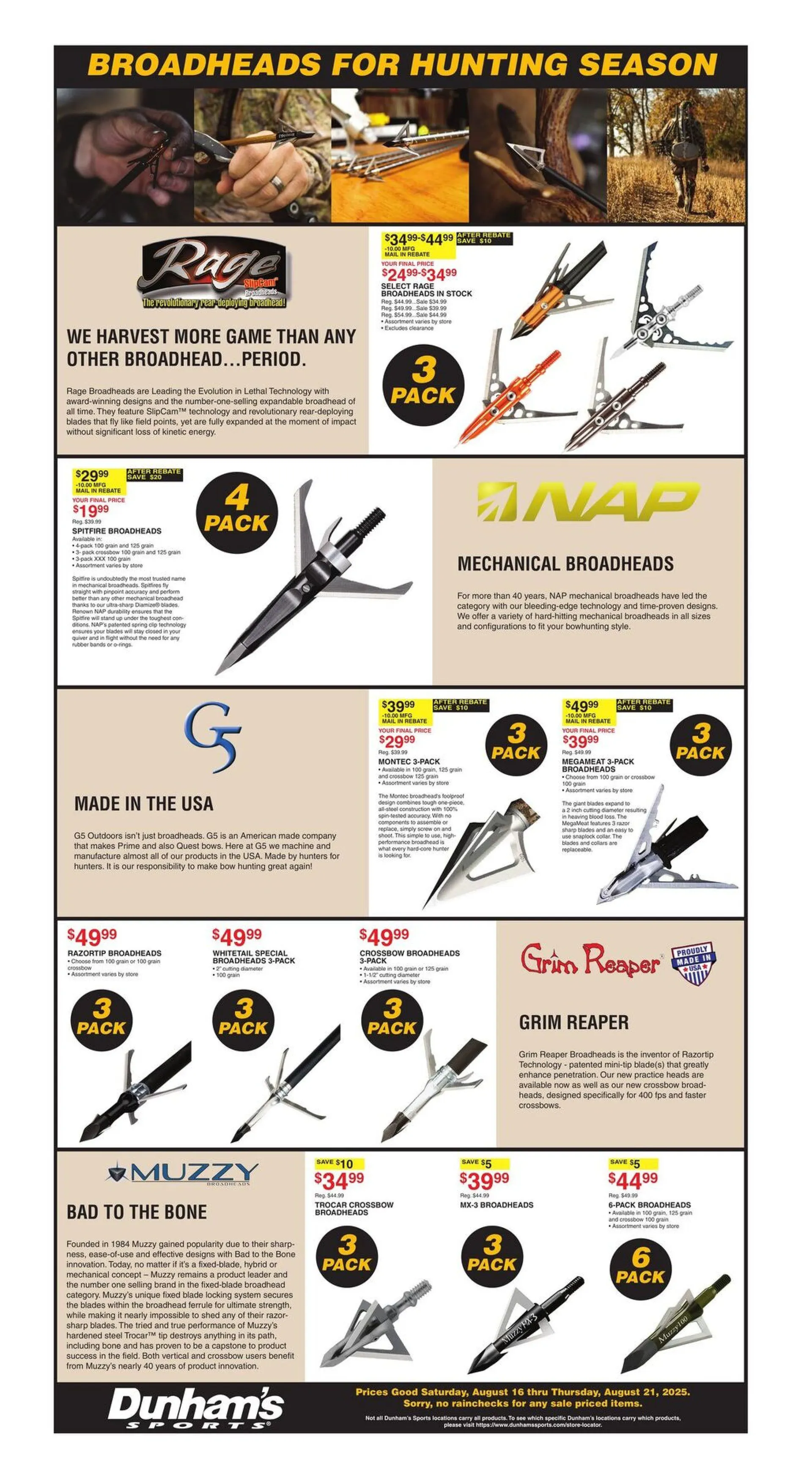 Weekly ad Dunham's Sales from August 18 to August 24 2025 - Page 2