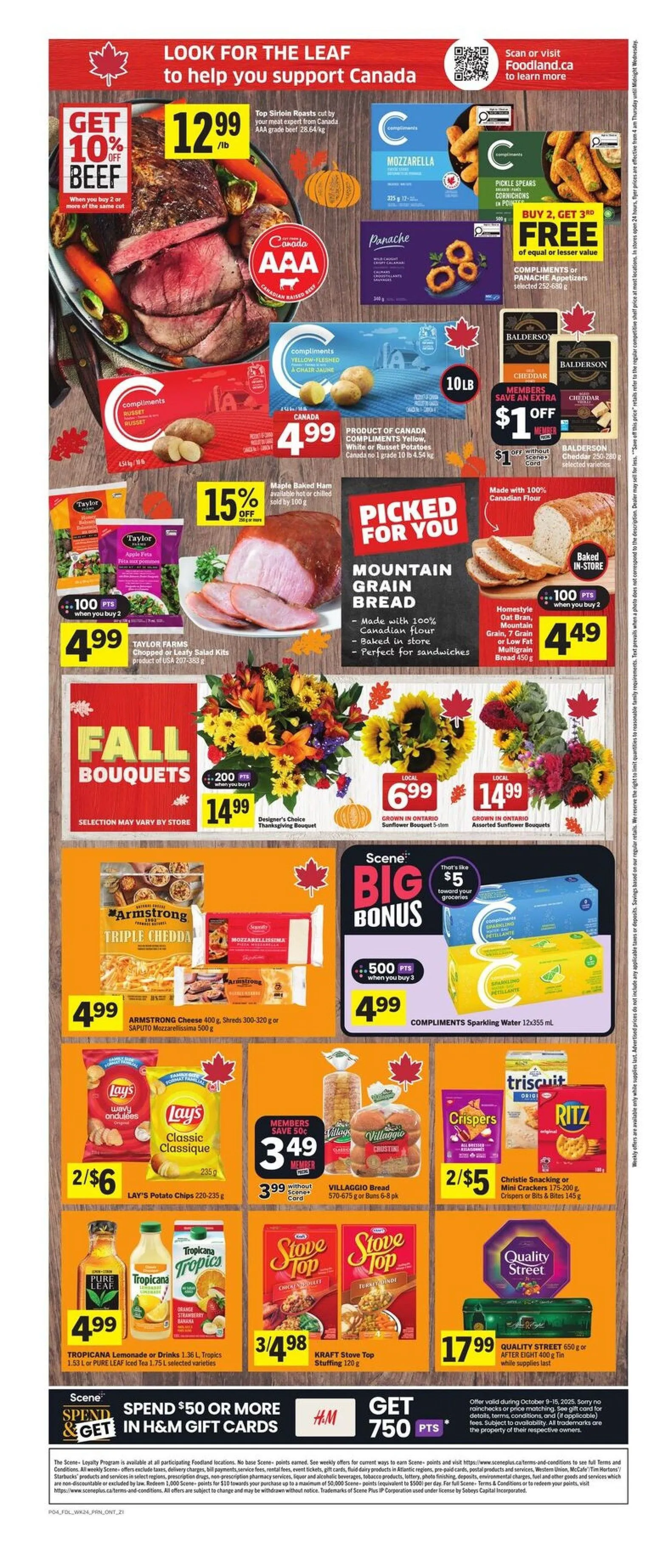 Foodland Sales from October 9 to October 15 2025 - flyer page 2
