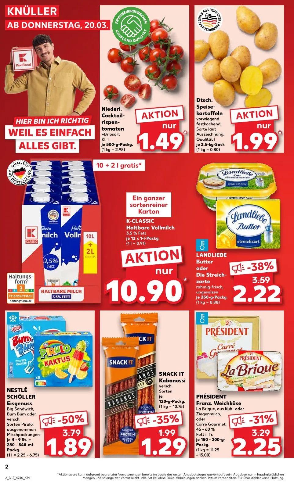 Kaufland Prospekt von 20. März bis 26. März 2025 - Prospekt seite 2
